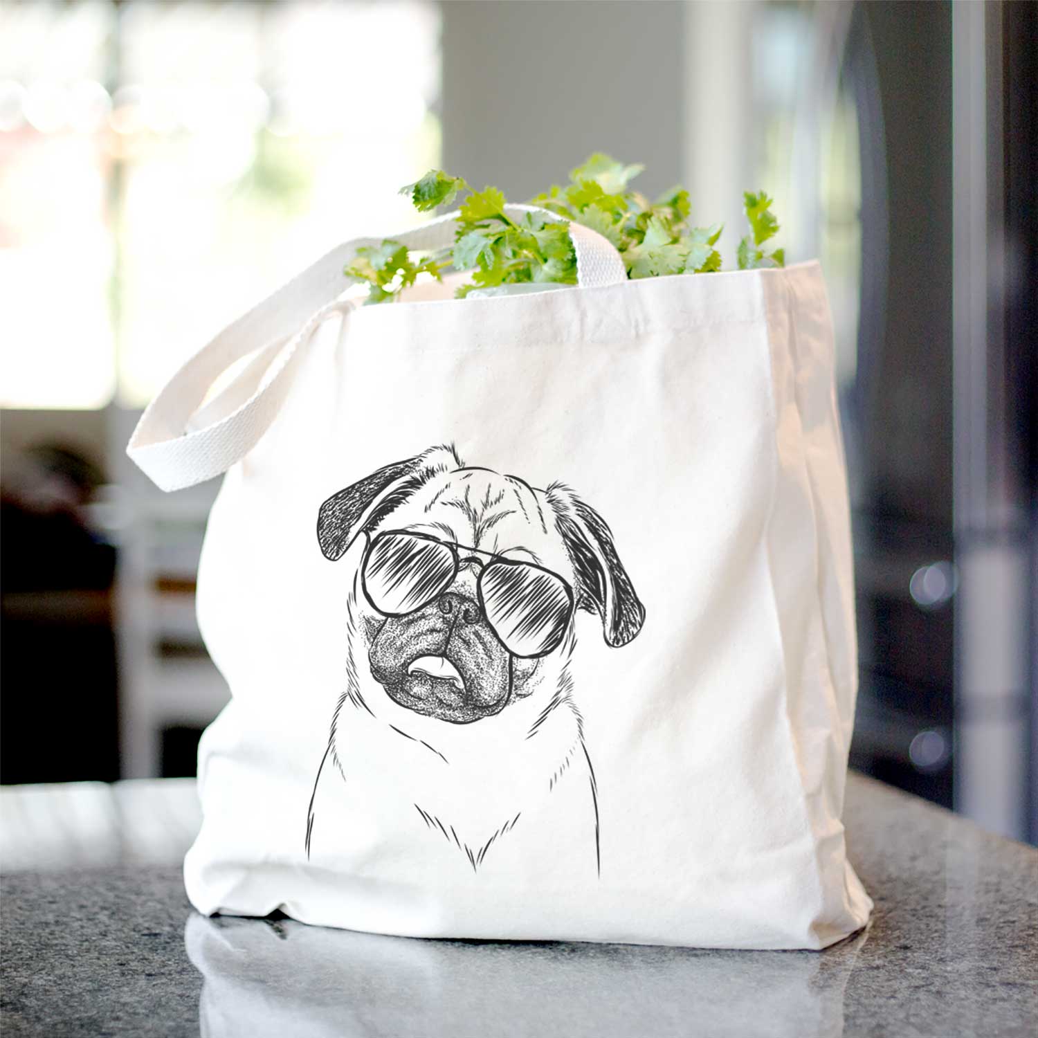 Macy the Pug - Tote Bag