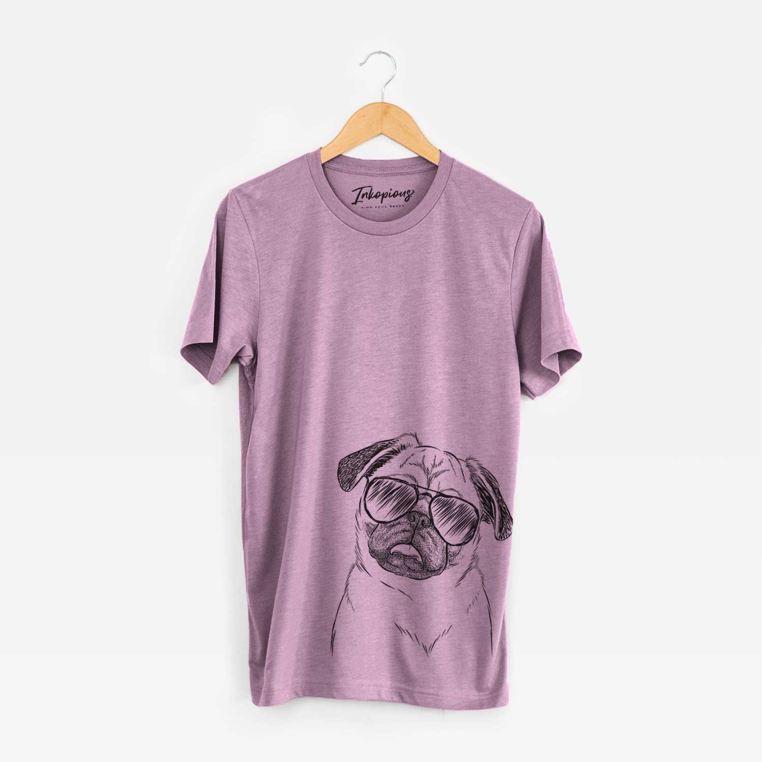 Aviator Macy the Pug - Unisex Crewneck