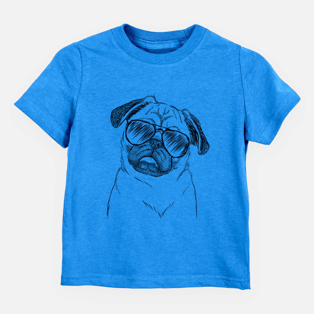 Aviator Macy the Pug - Kids/Youth/Toddler Shirt