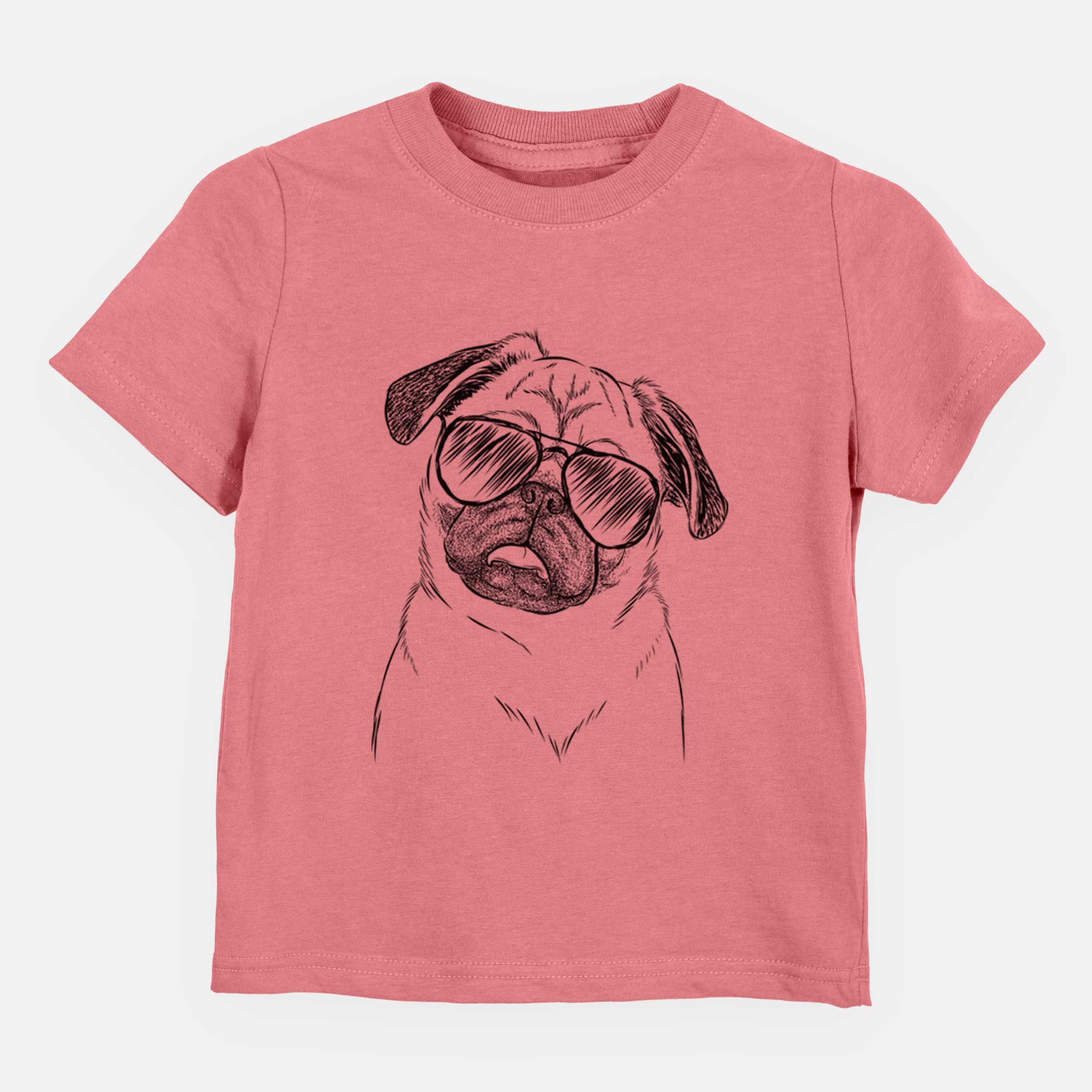 Aviator Macy the Pug - Kids/Youth/Toddler Shirt