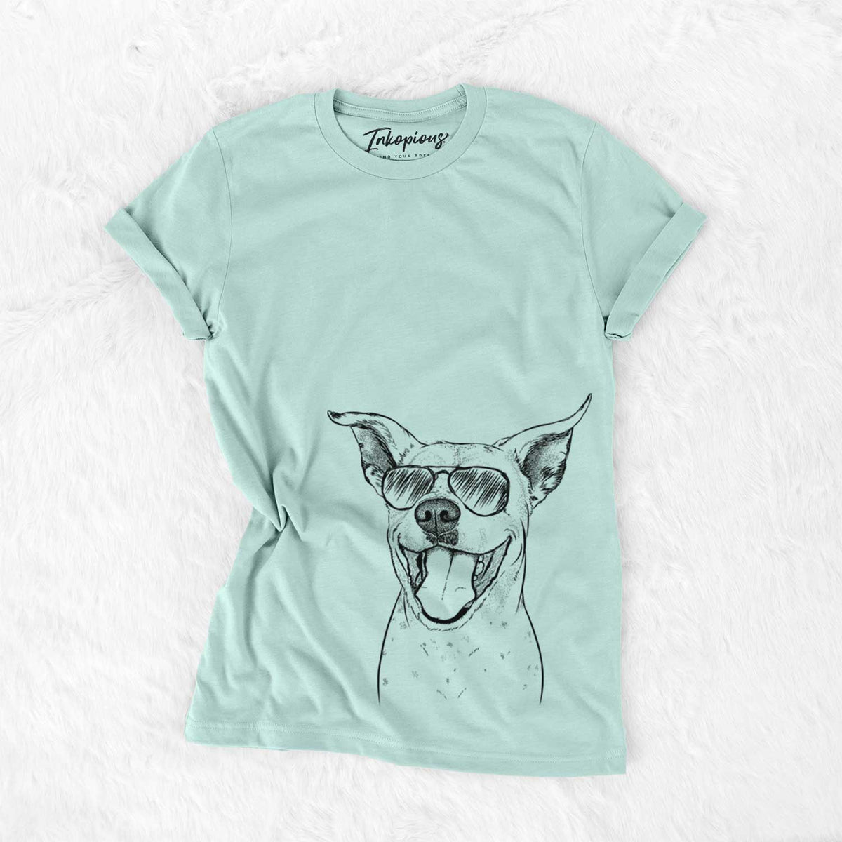 Aviator Maddie the Dalmatian Pitbull Mix - Unisex Crewneck