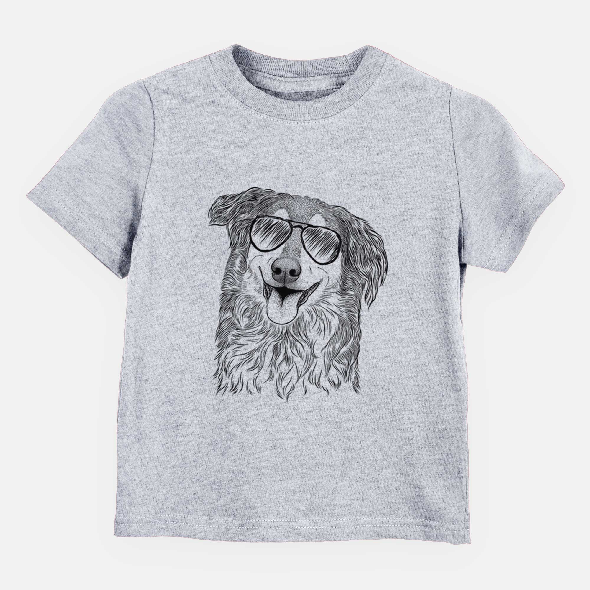 Aviator Maddie the English Shepherd - Kids/Youth/Toddler Shirt