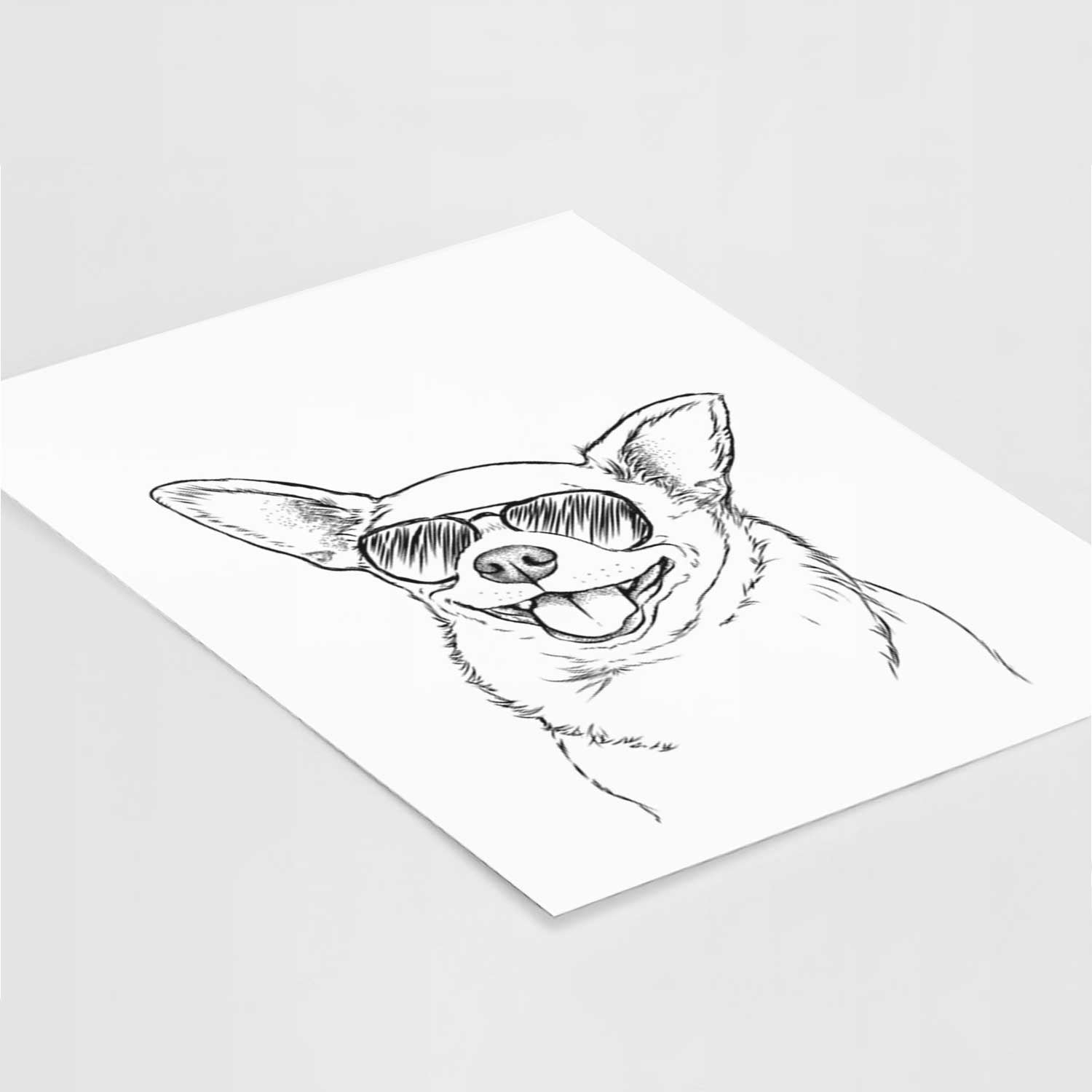 Maddison Pearl the Chihuahua Art Print