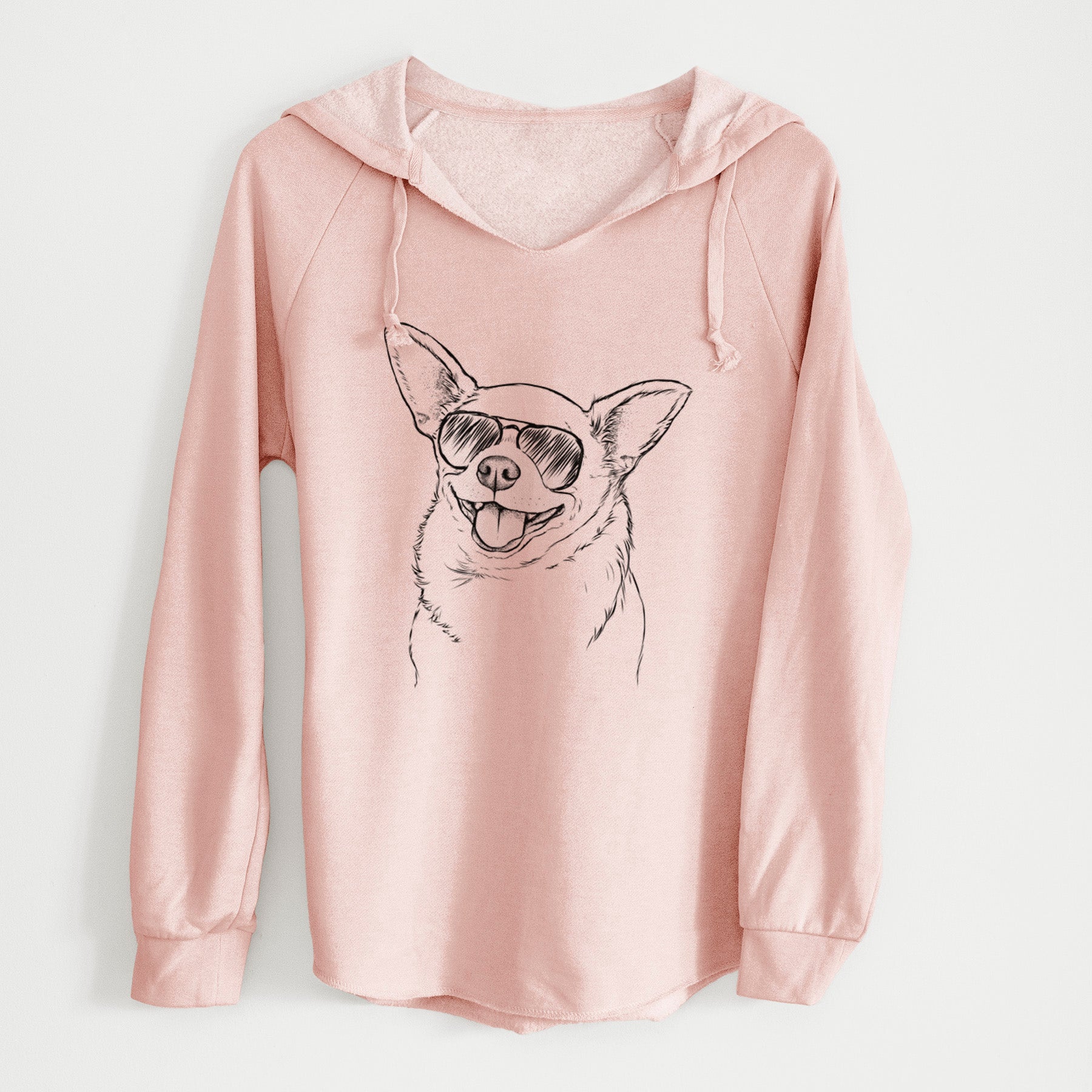 Aviator Maddison Pearl the Chihuahua - Cali Wave Hooded Sweatshirt