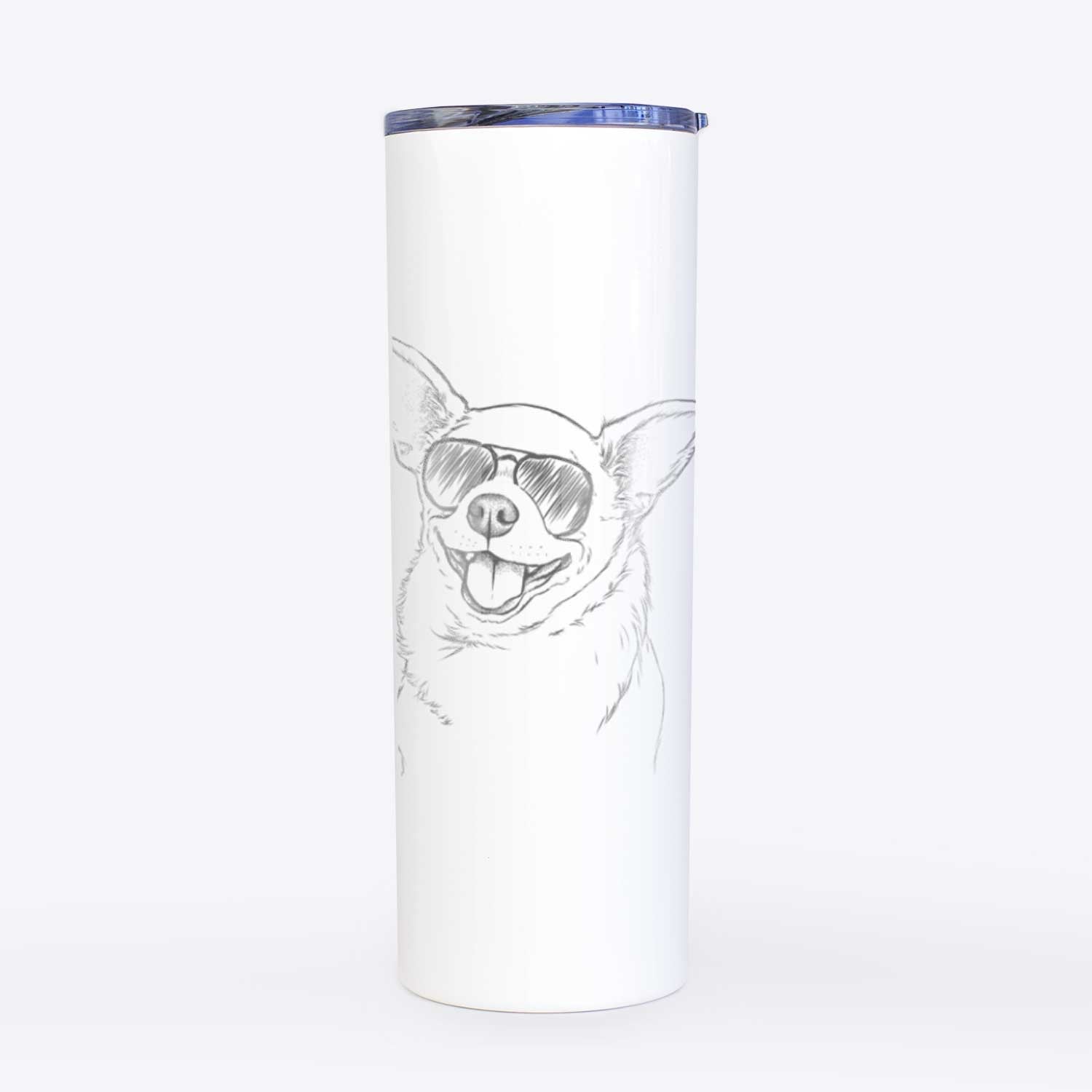 Maddison Pearl the Chihuahua - 20oz Skinny Tumbler