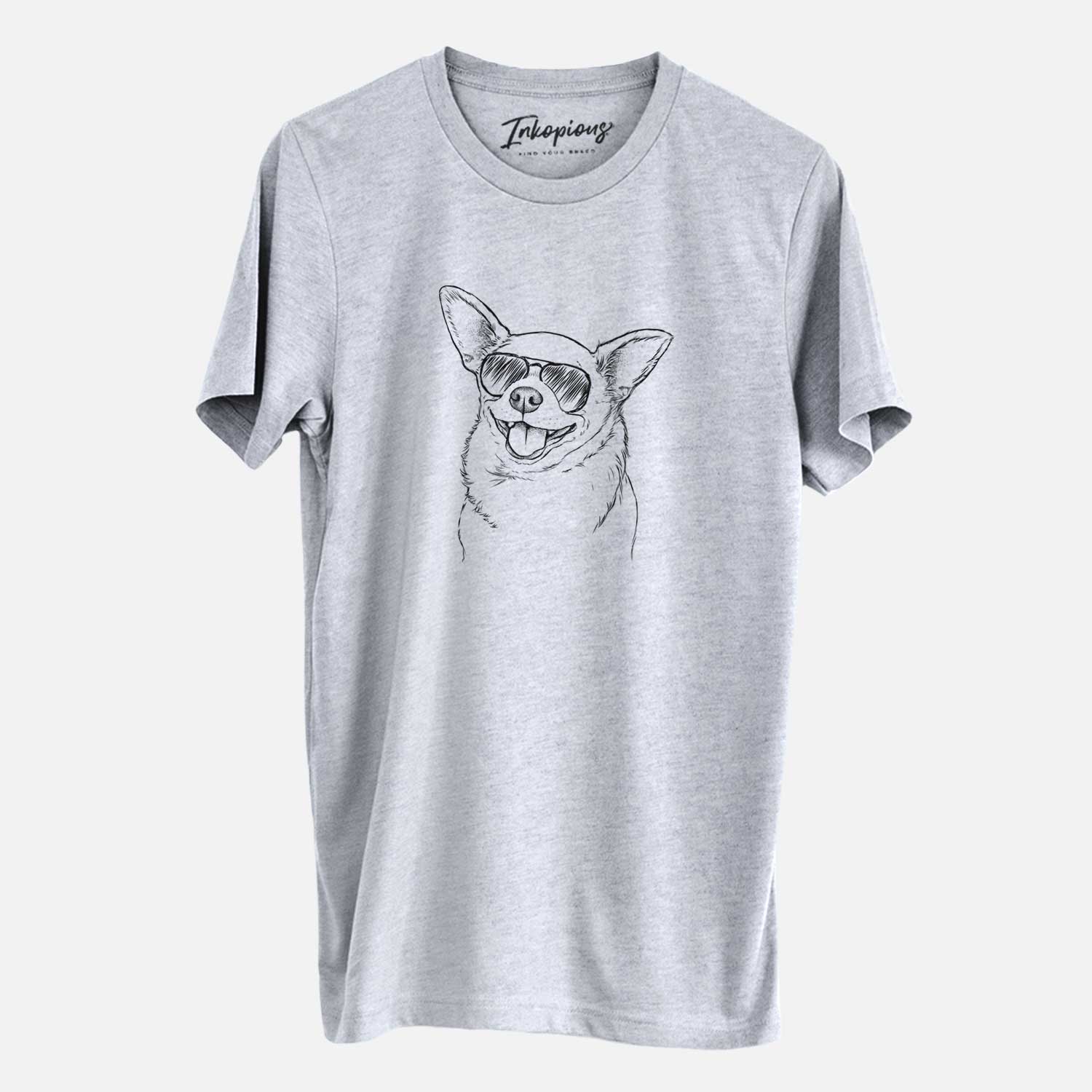 Aviator Maddison Pearl the Chihuahua - Unisex Crewneck