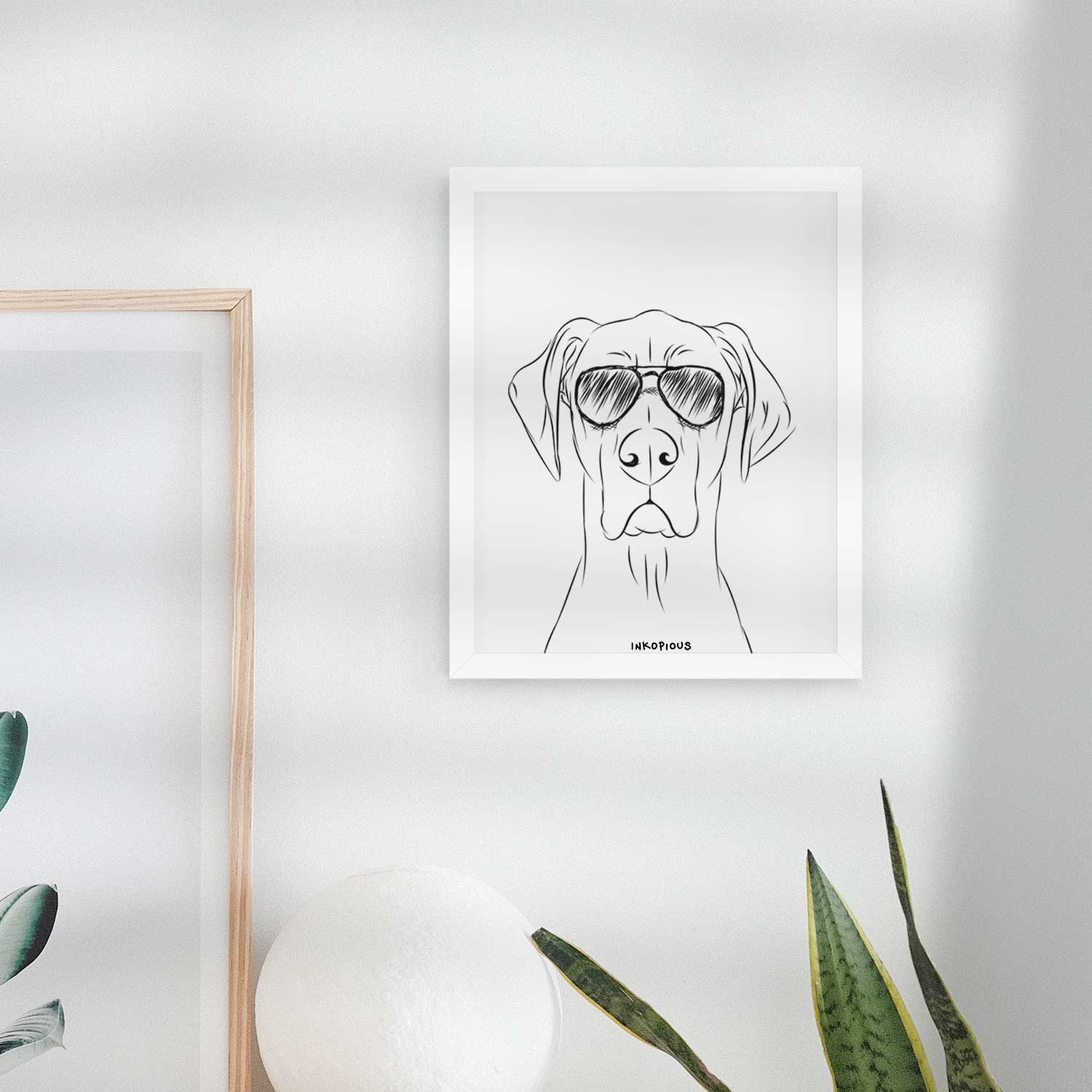 Maddox the Great Dane Art Print