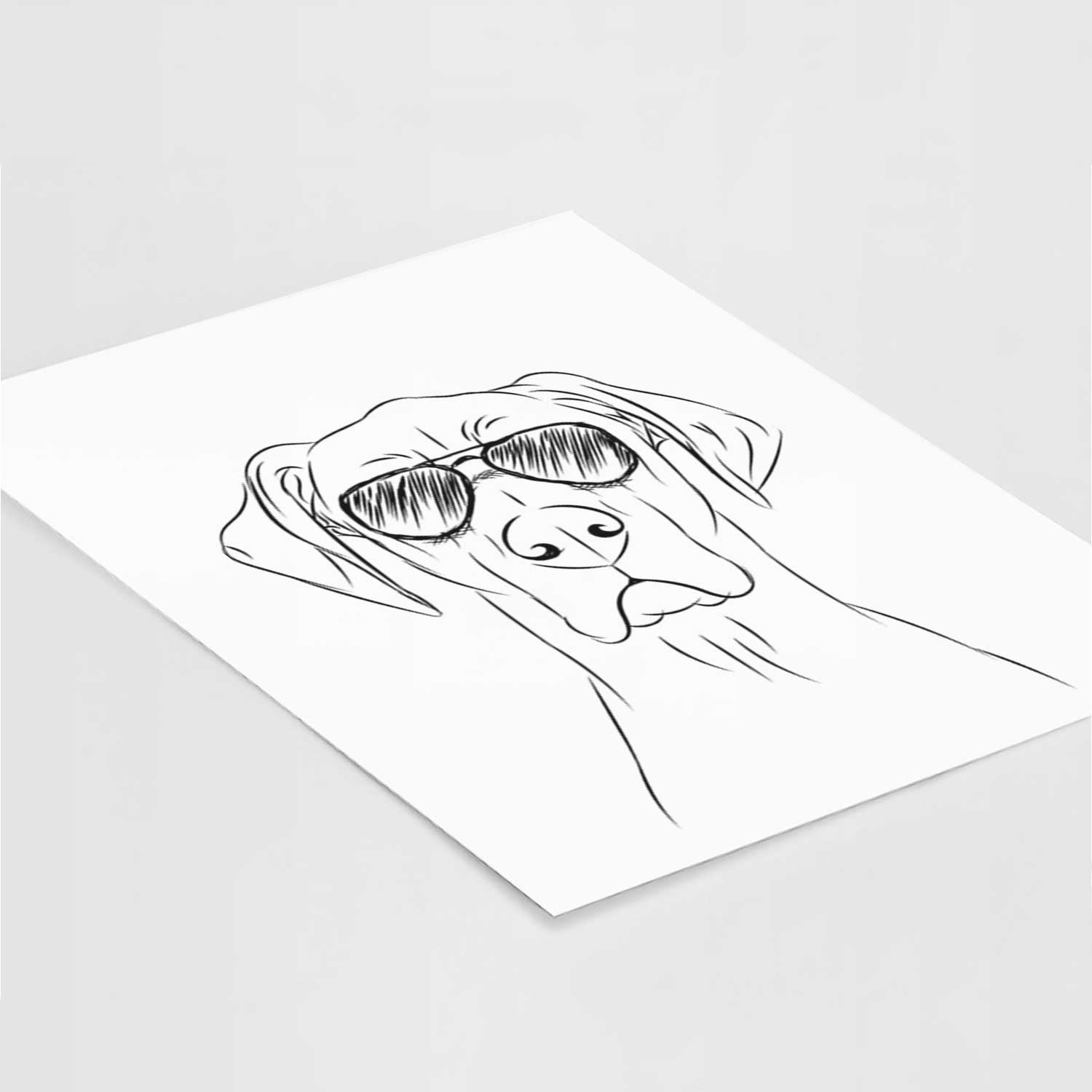 Maddox the Great Dane Art Print