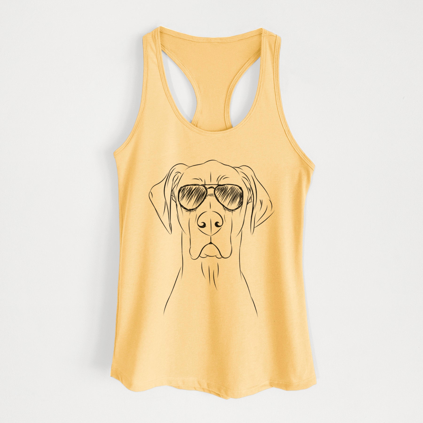 Maddox the Great Dane - Women's Racerback Tanktop