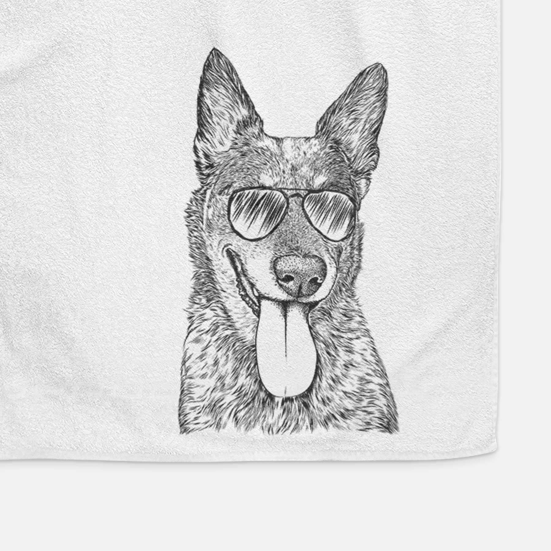 Madison the Blue Heeler Decorative Hand Towel