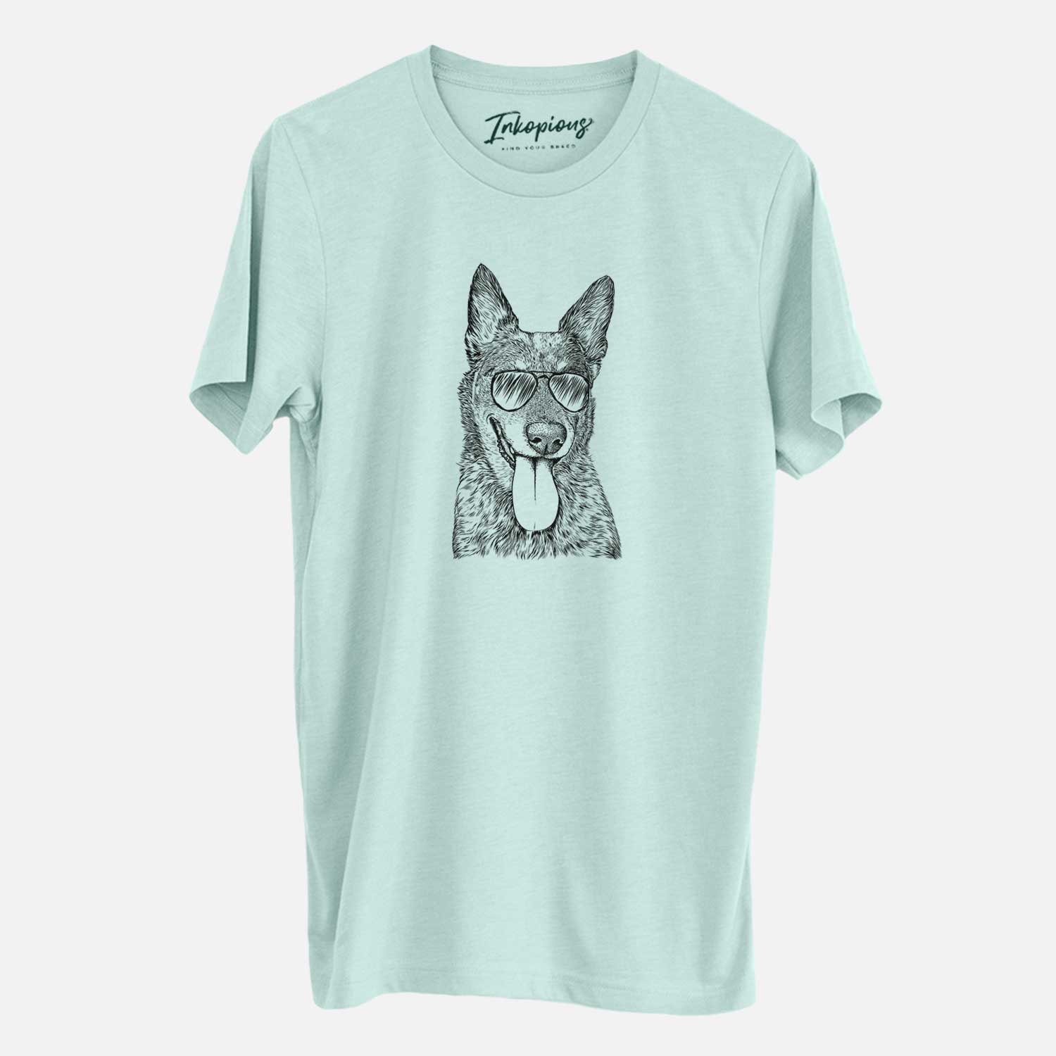 Aviator Madison the Blue Heeler - Unisex Crewneck