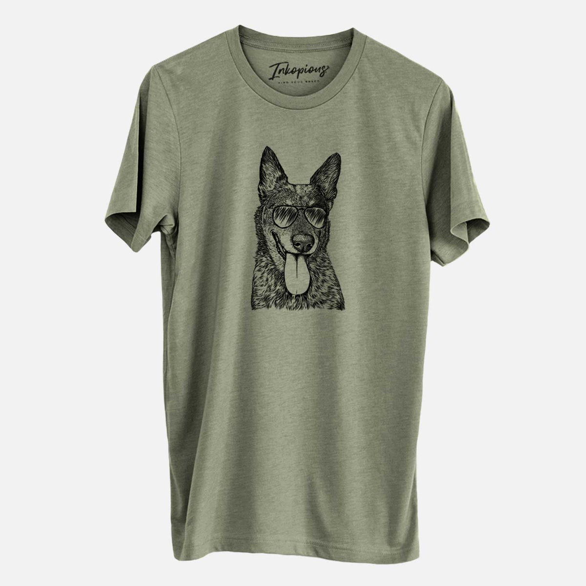 Aviator Madison the Blue Heeler - Unisex Crewneck
