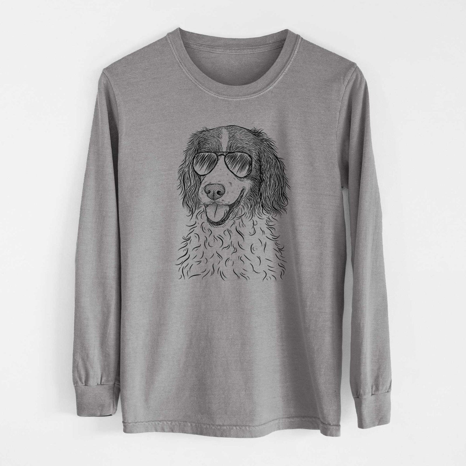 Aviators Maggie the Springer Spaniel - Heavyweight 100% Cotton Long Sleeve