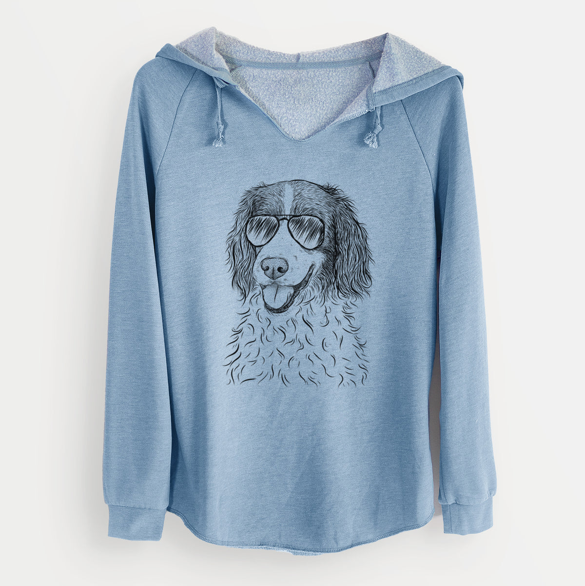 Aviator Maggie the Springer Spaniel - Cali Wave Hooded Sweatshirt