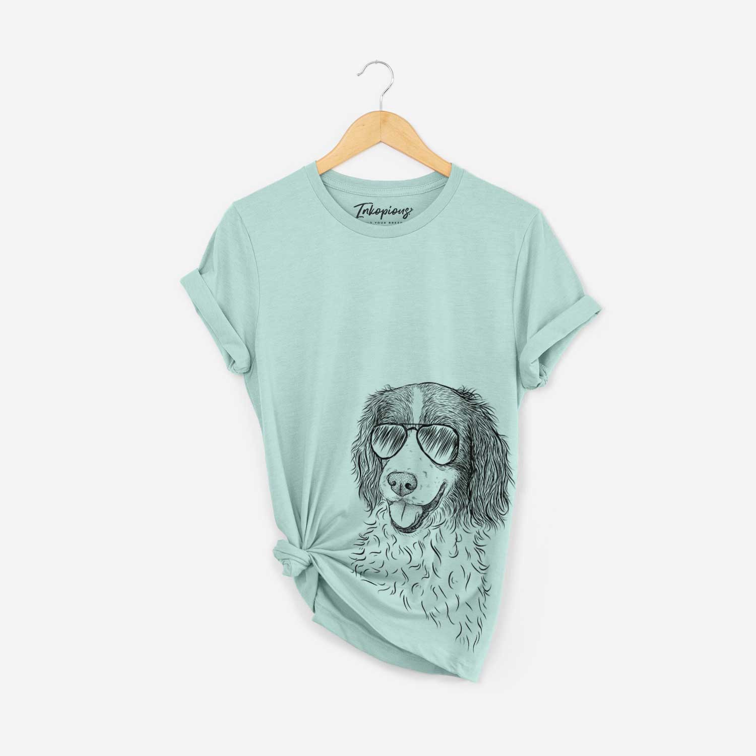 Maggie the English Springer Spaniel - Bella Canvas Unisex Crewneck