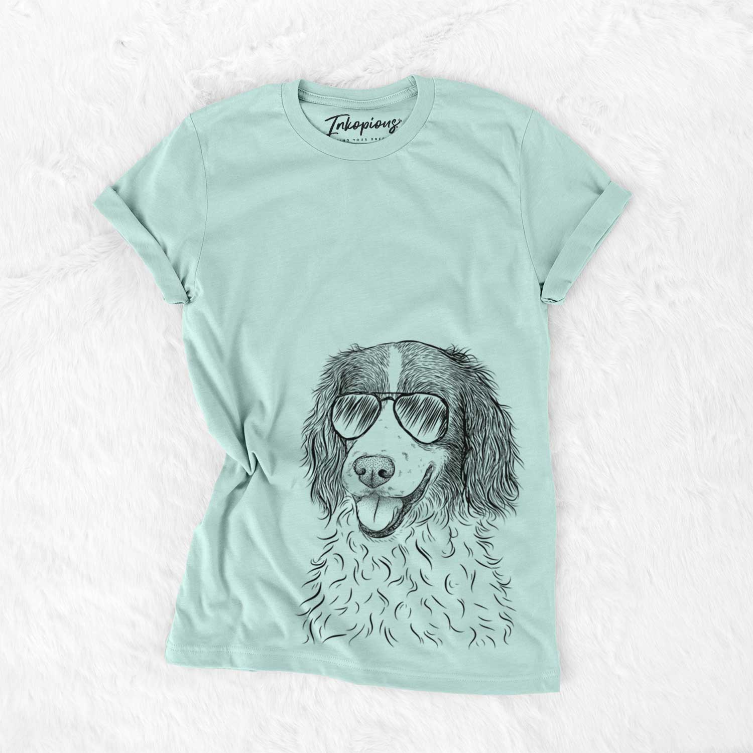 Aviator Maggie the Springer Spaniel - Unisex Crewneck
