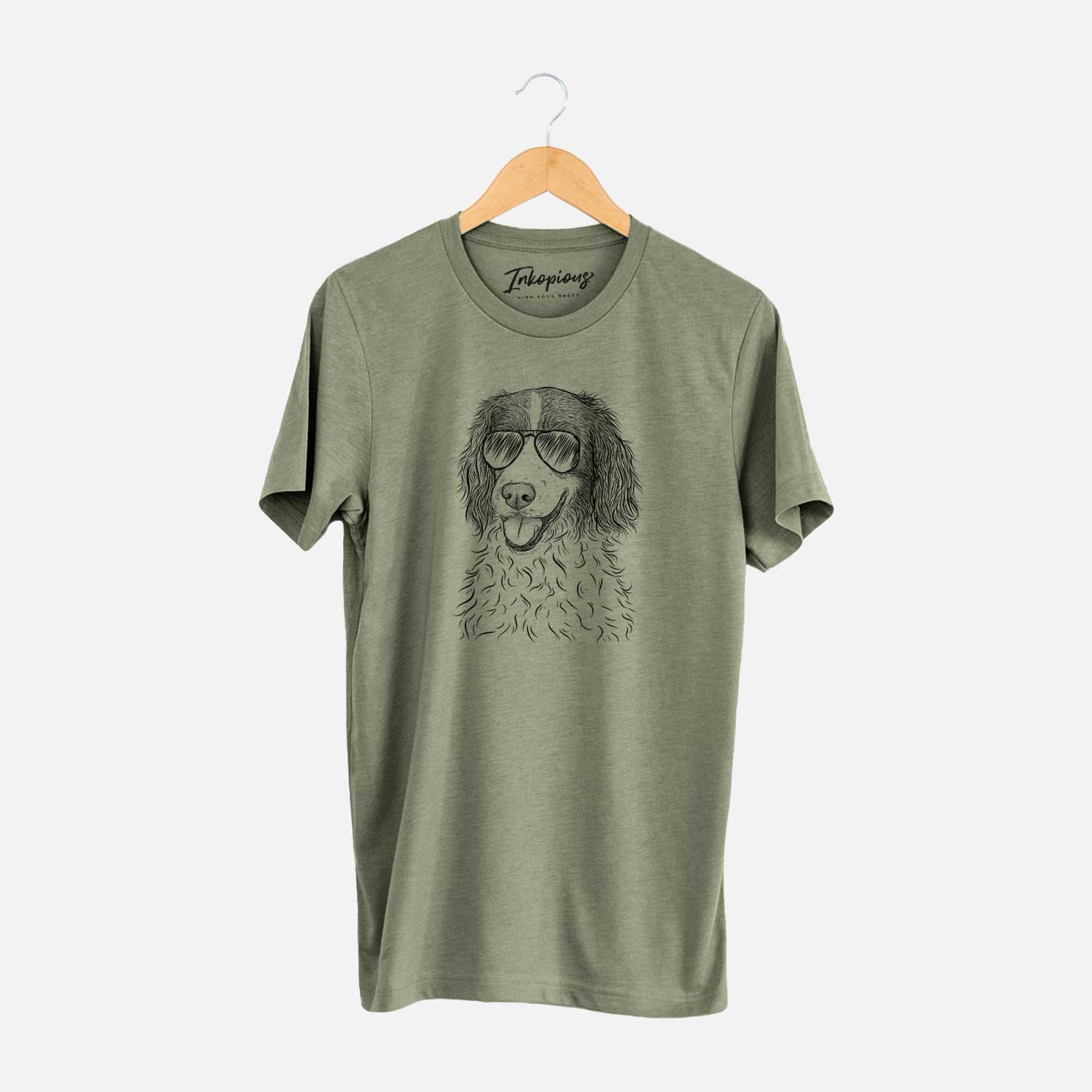 Aviator Maggie the Springer Spaniel - Unisex Crewneck
