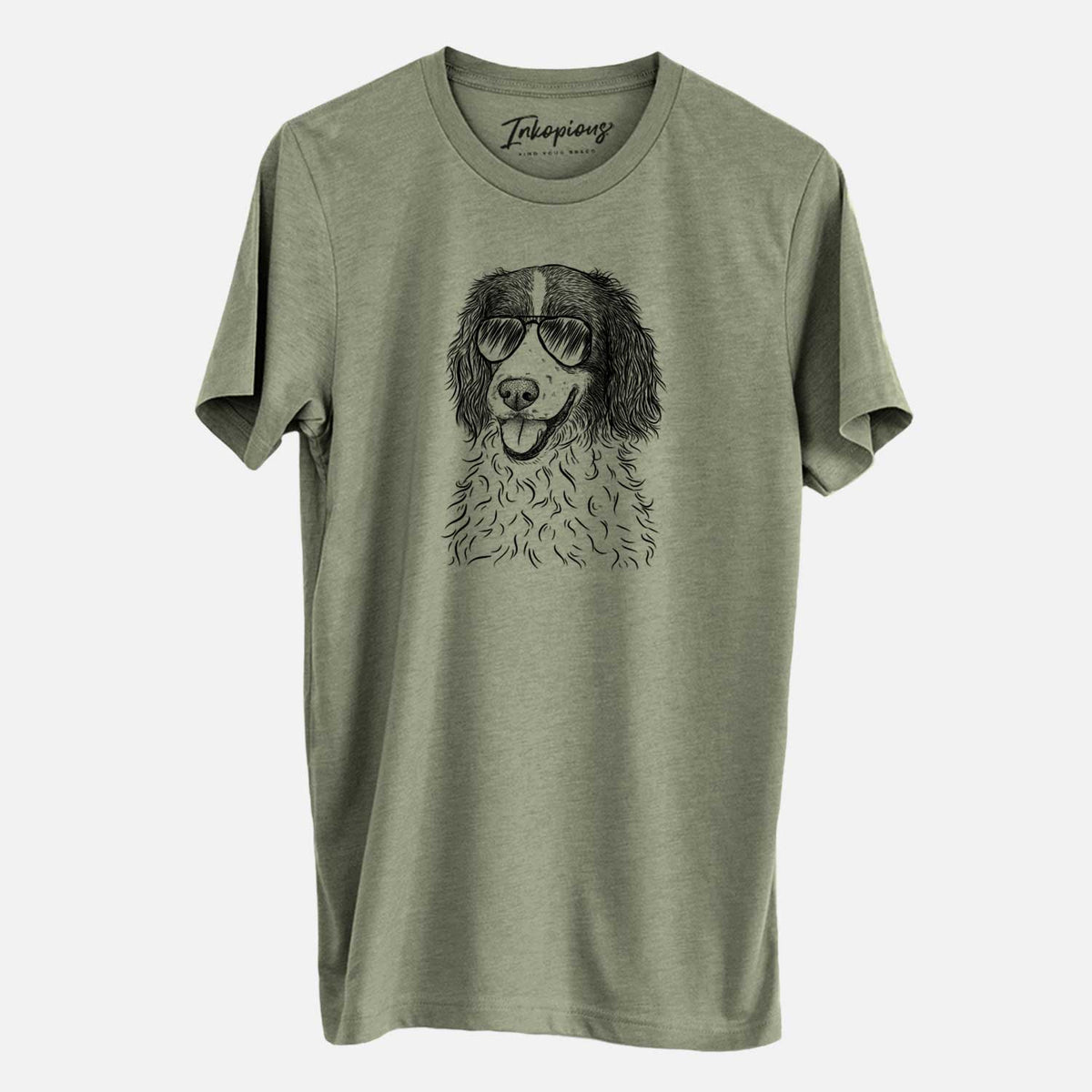Aviator Maggie the Springer Spaniel - Unisex Crewneck