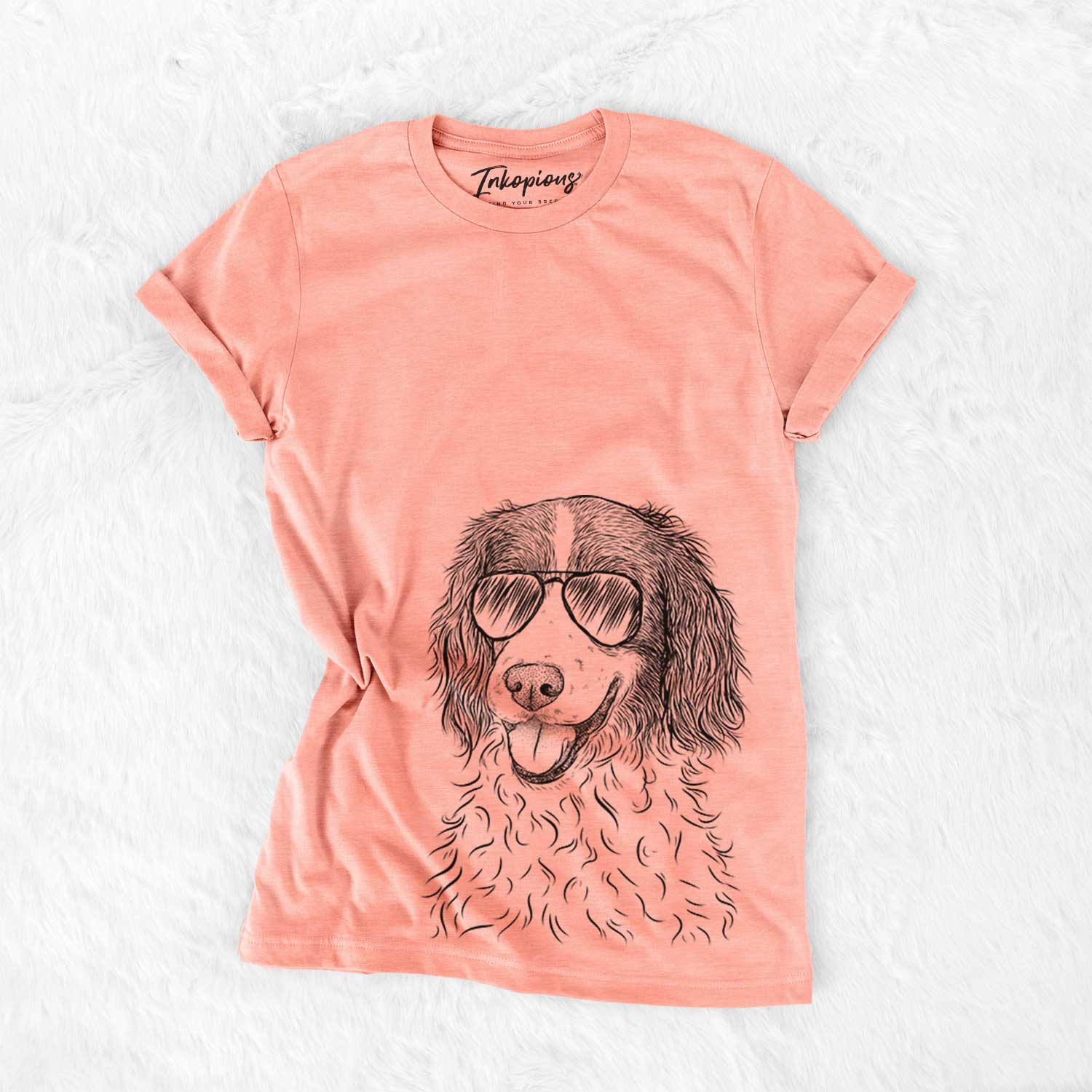 Maggie the English Springer Spaniel - Bella Canvas Unisex Crewneck
