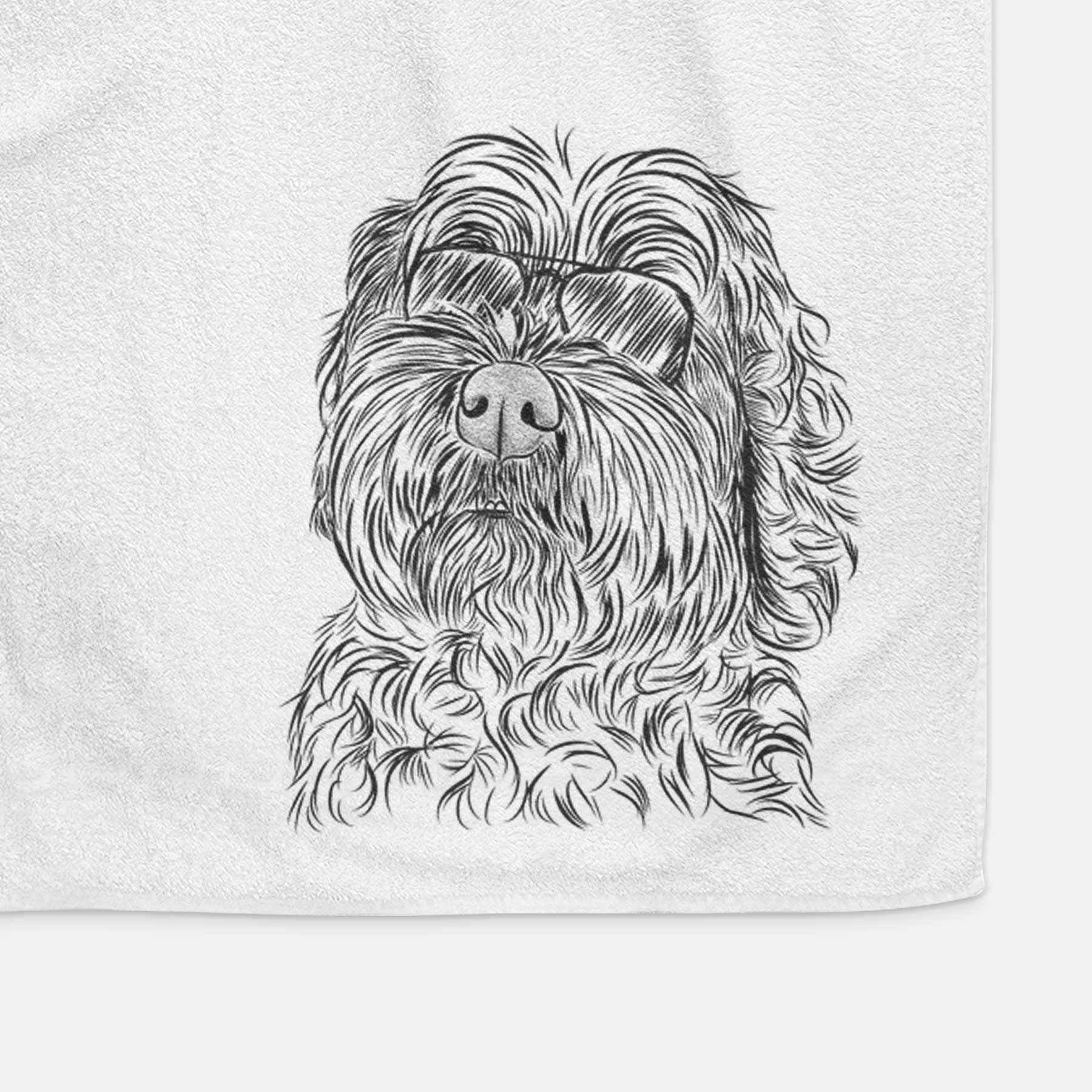 Maggie Girl the Cockapoo Decorative Hand Towel