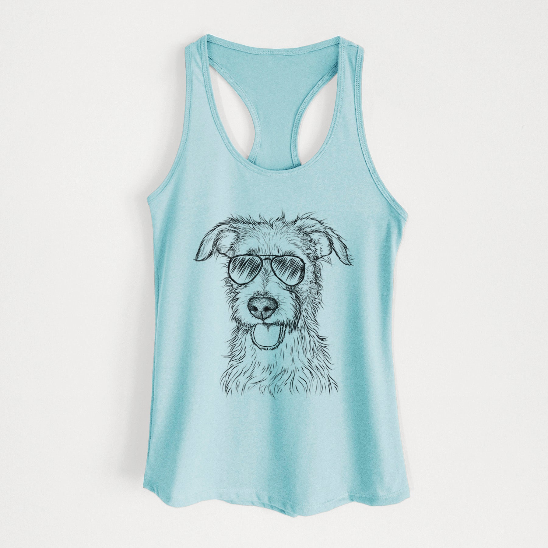 Maggie the Terrier Mix - Women's Racerback Tanktop