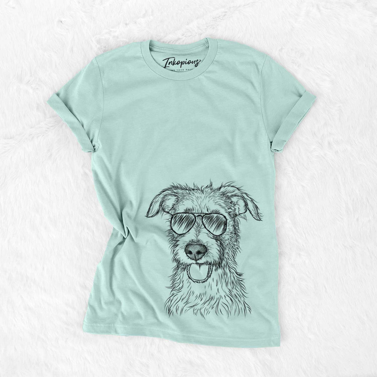 Aviator Maggie the Terrier Mix - Unisex Crewneck