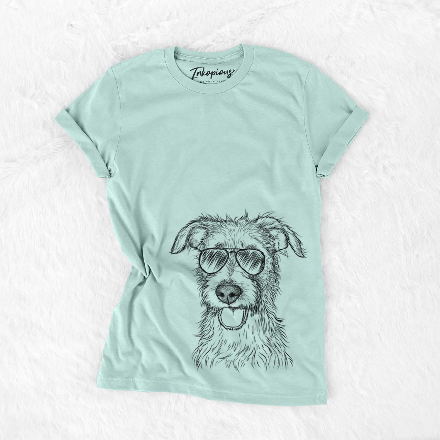 Aviator Maggie the Terrier Mix - Unisex Crewneck