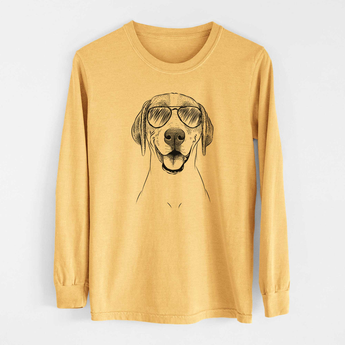 Aviators Maggie the Treeing Walker Coonhound - Heavyweight 100% Cotton Long Sleeve