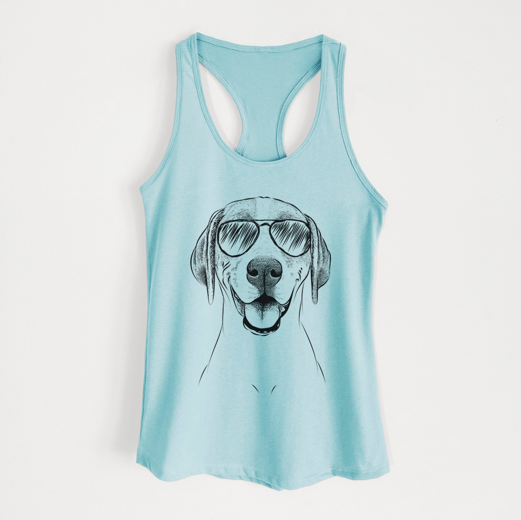 Maggie the Treeing Walker Coonhound - Women's Racerback Tanktop