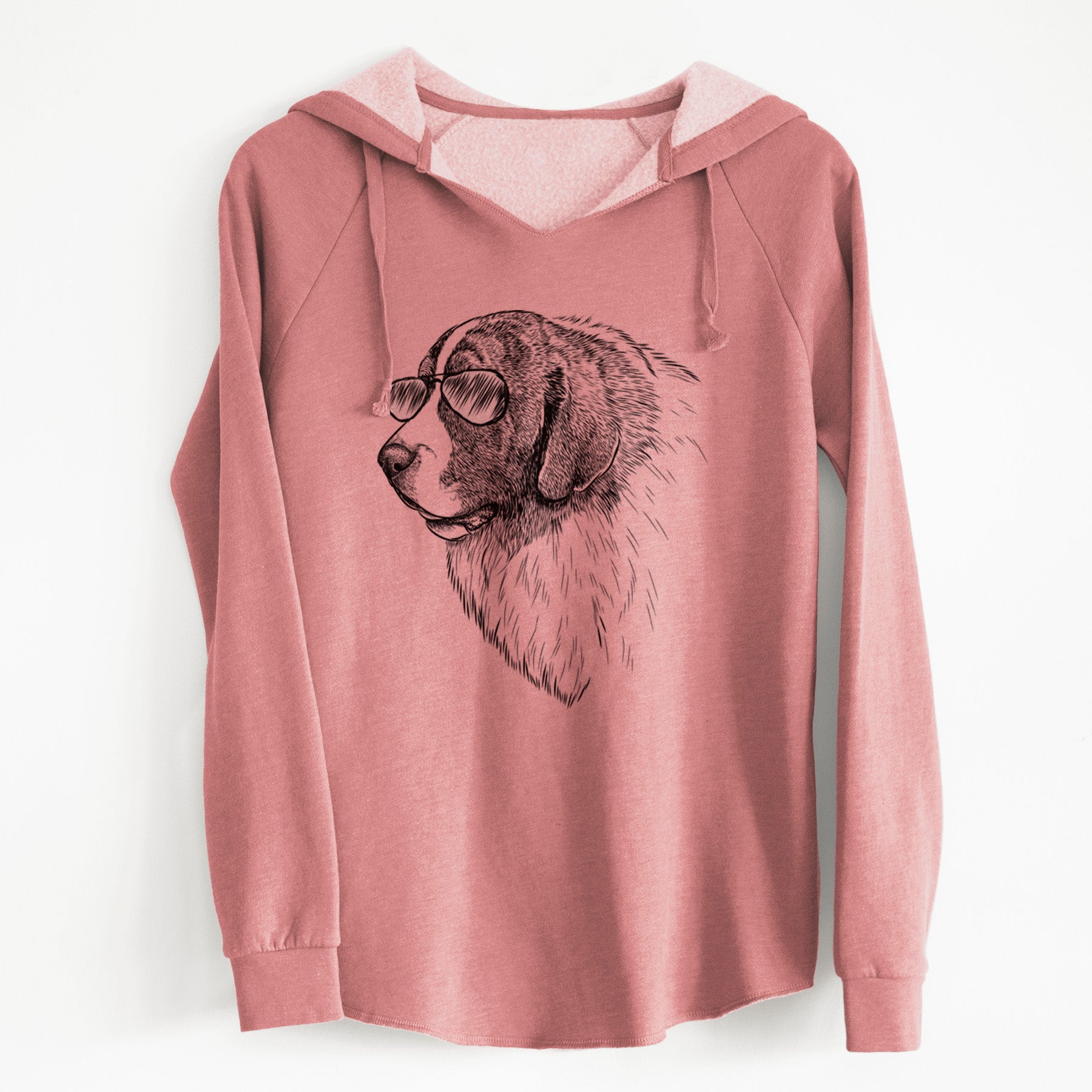 Aviator Magnus the Pyrenean Mastiff - Cali Wave Hooded Sweatshirt