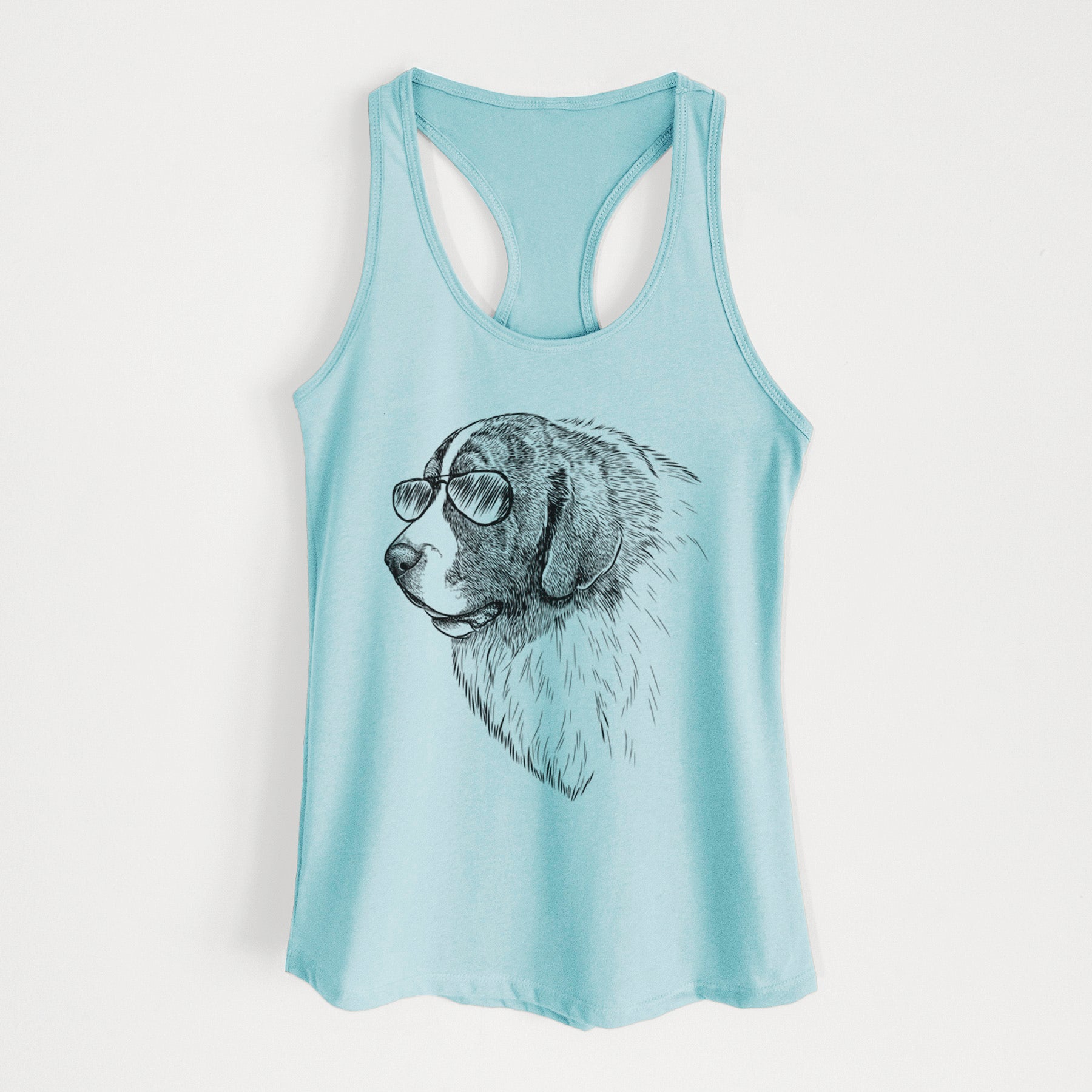 Magnus the Pyrenean Mastiff - Women's Racerback Tanktop