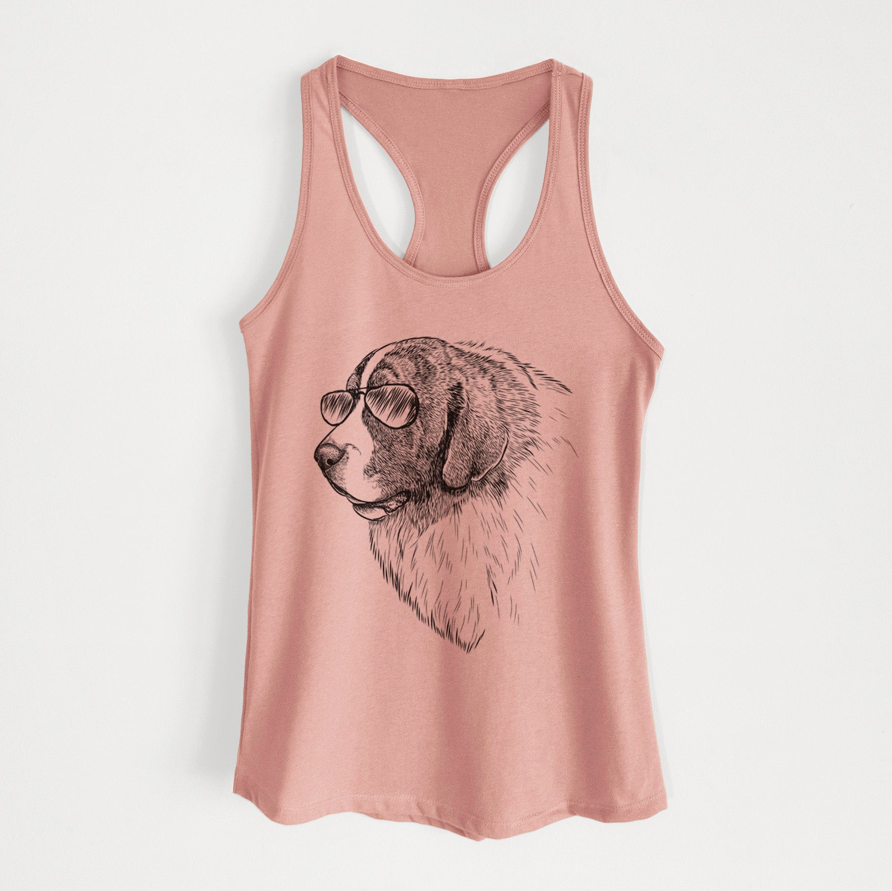 Magnus the Pyrenean Mastiff - Women's Racerback Tanktop