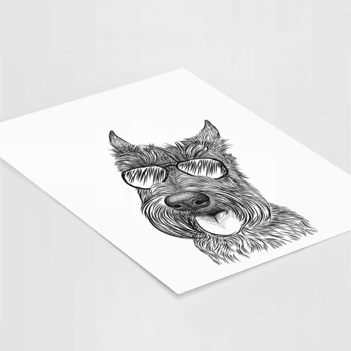 Magnus the Scottish Terrier Art Print