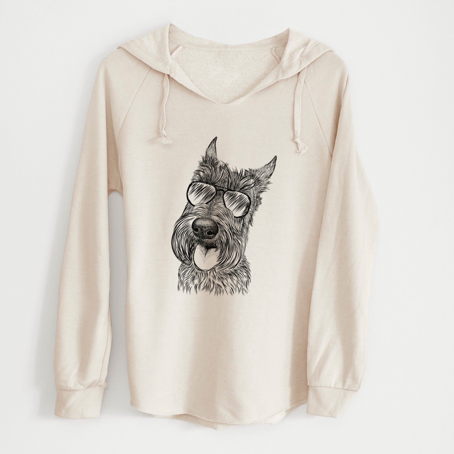 Aviator Magnus the Scottish Terrier - Cali Wave Hooded Sweatshirt