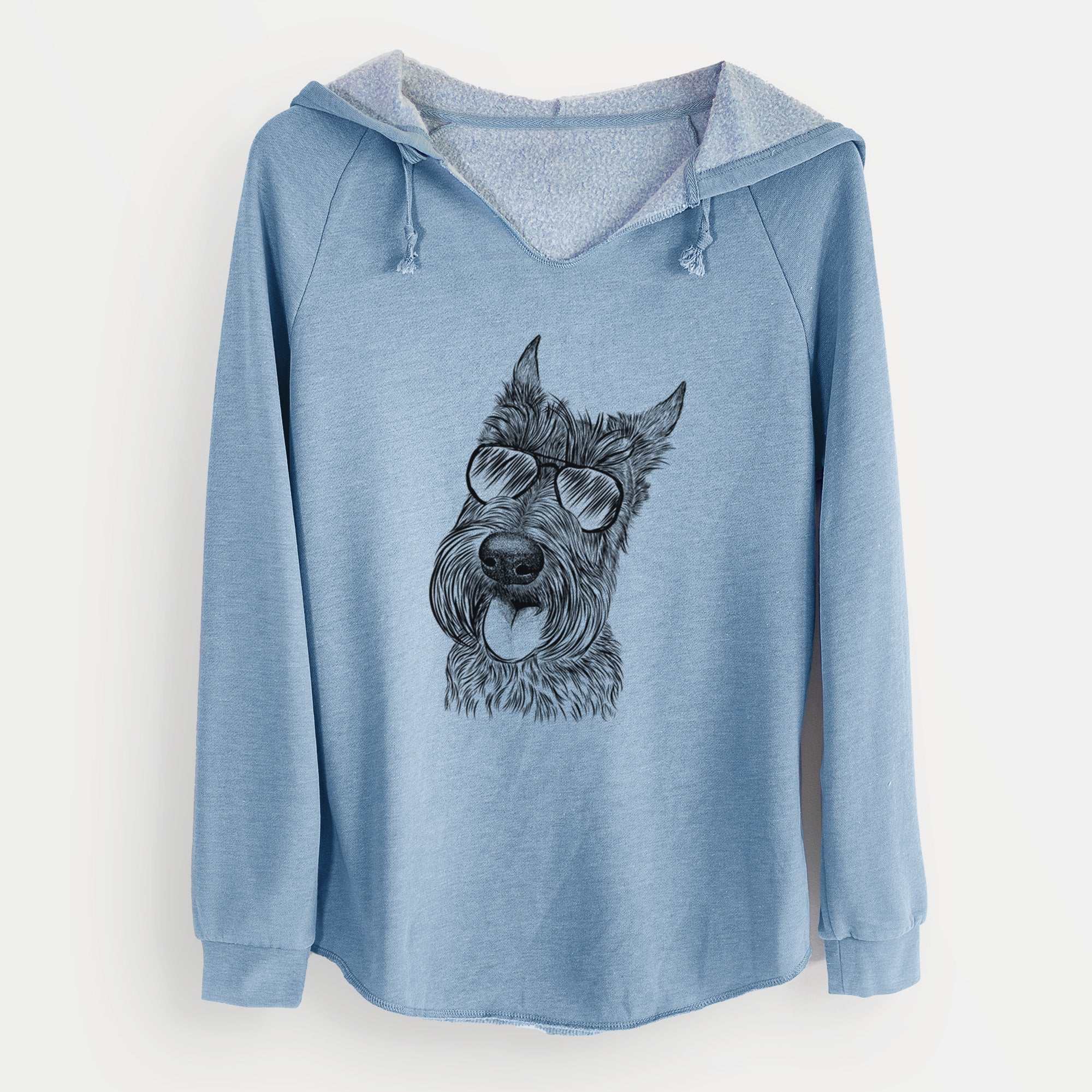 Aviator Magnus the Scottish Terrier - Cali Wave Hooded Sweatshirt