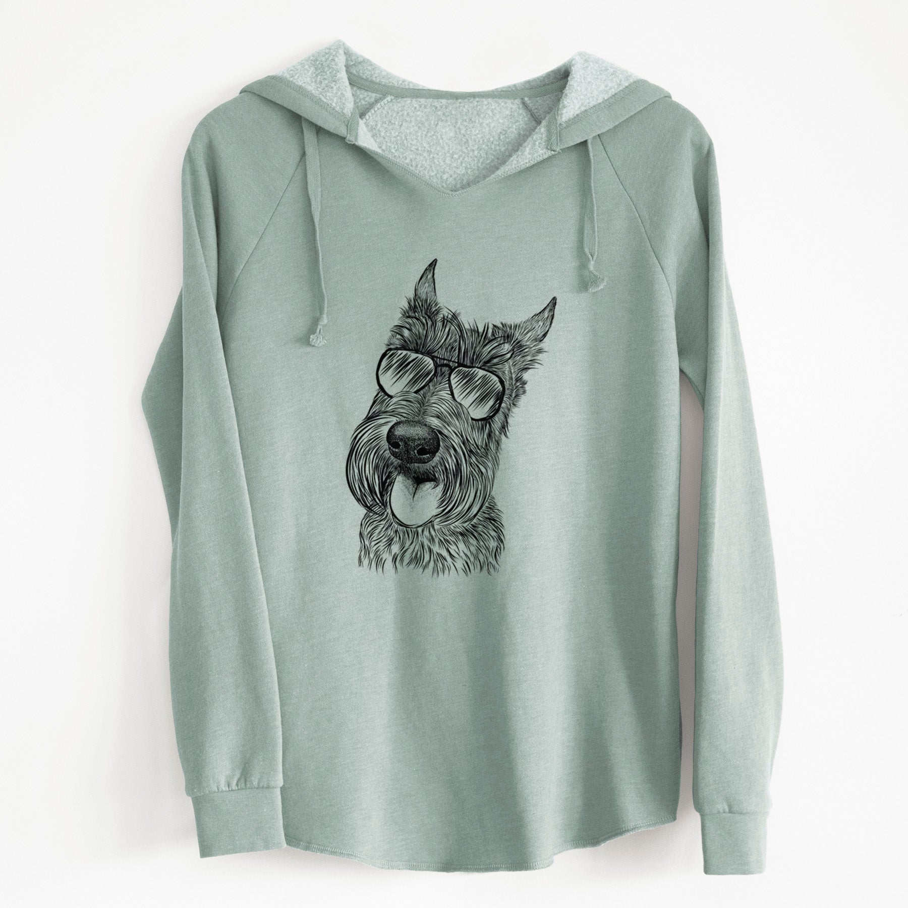 Aviator Magnus the Scottish Terrier - Cali Wave Hooded Sweatshirt