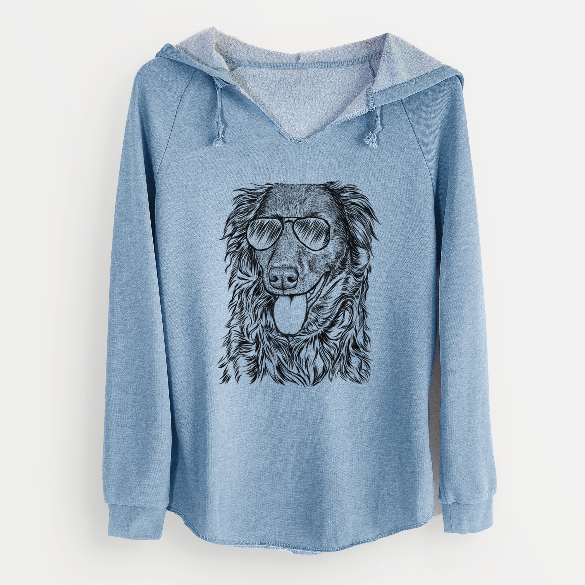 Aviator Maisie Mae the Aussiedor - Cali Wave Hooded Sweatshirt