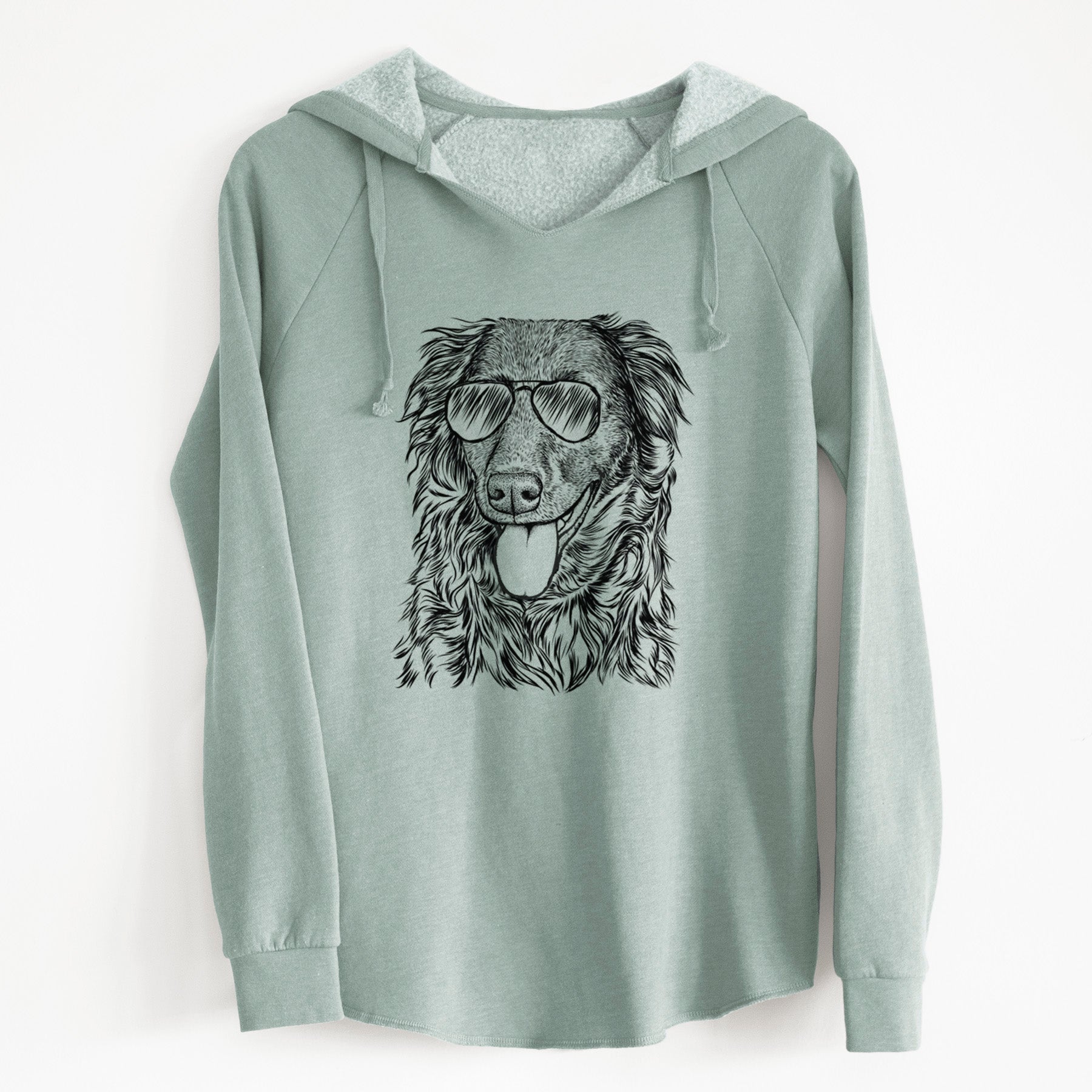 Aviator Maisie Mae the Aussiedor - Cali Wave Hooded Sweatshirt