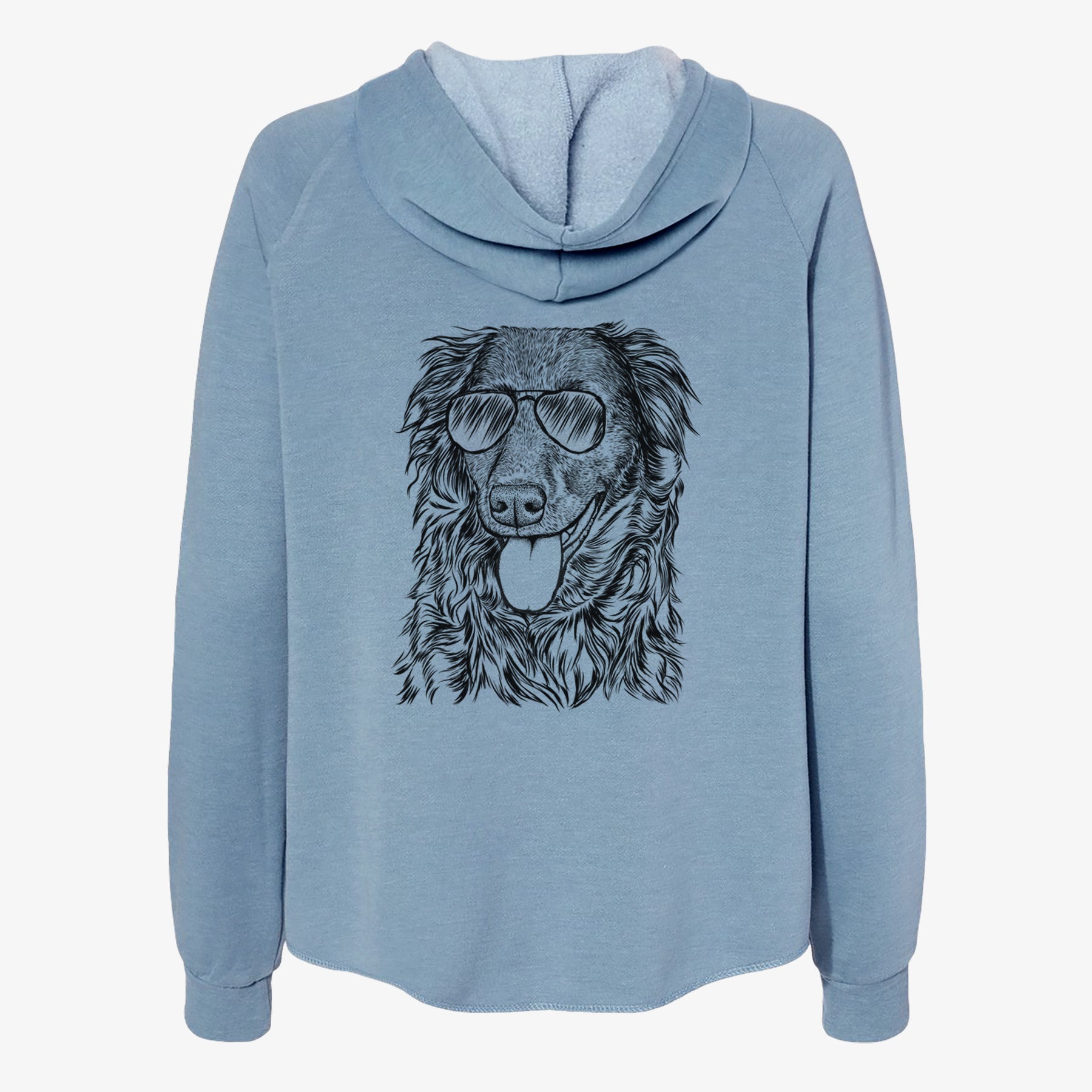 Maisie Mae the Aussiedor - Women's Cali Wave Zip-Up Sweatshirt