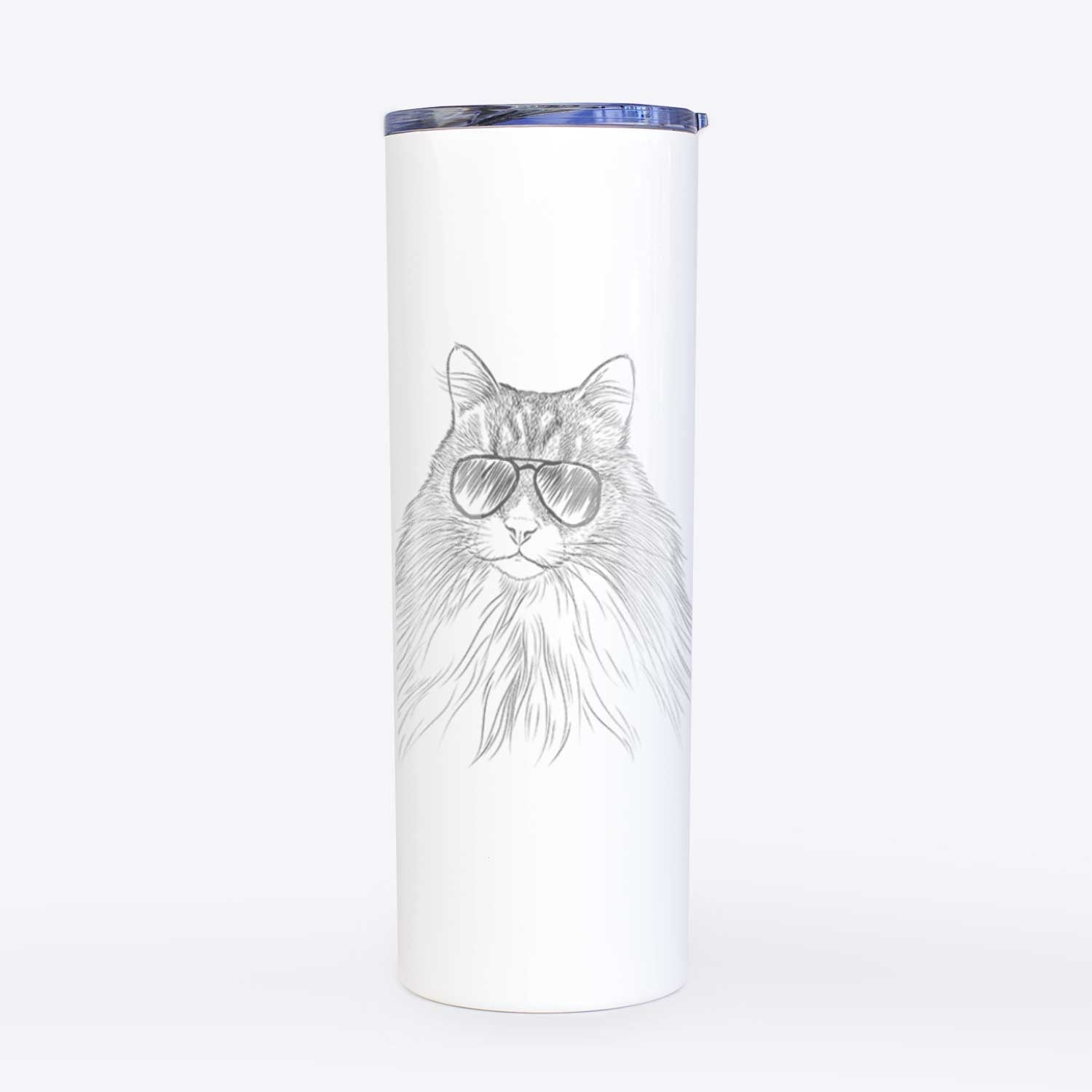 Maks the Siberian Cat - 20oz Skinny Tumbler