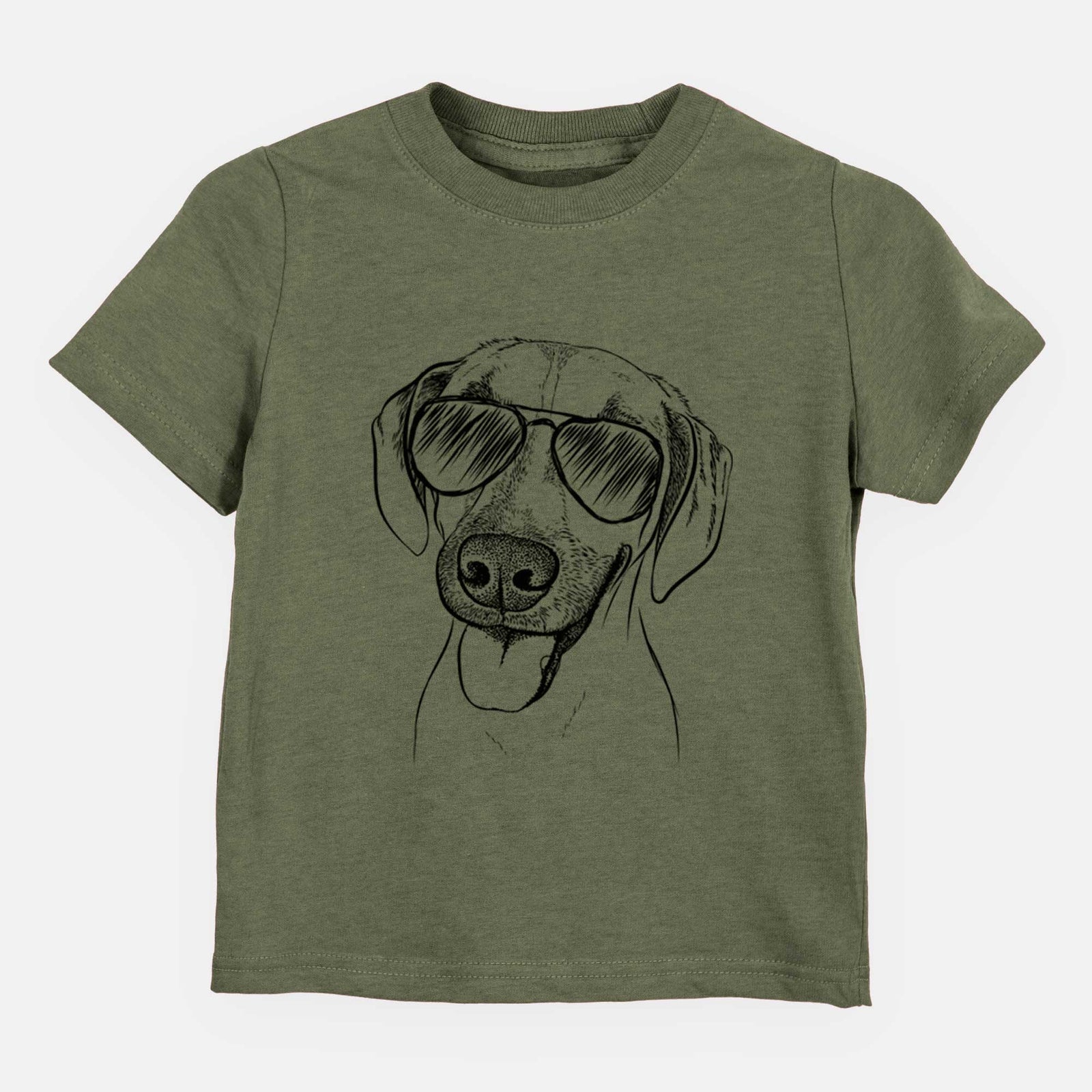 Aviator Malia the American Foxhound Mix - Kids/Youth/Toddler Shirt