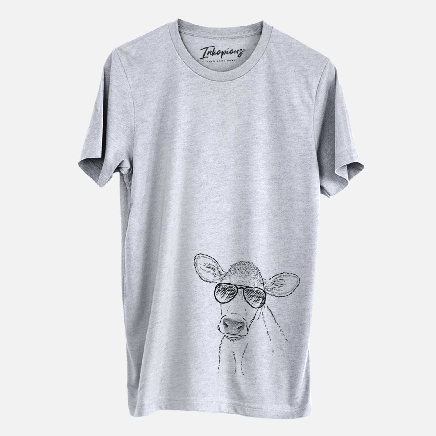 Aviator Malu the Cow - Unisex Crewneck