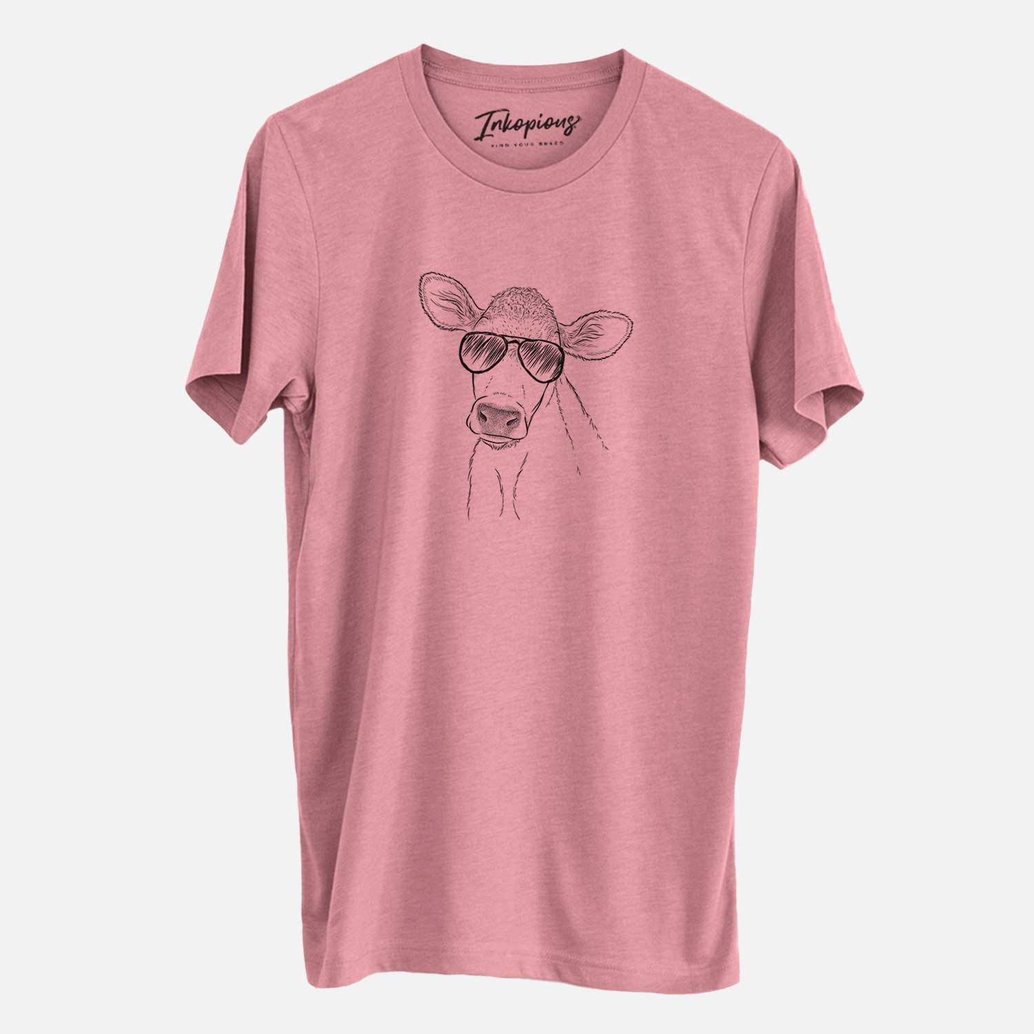 Aviator Malu the Cow - Unisex Crewneck