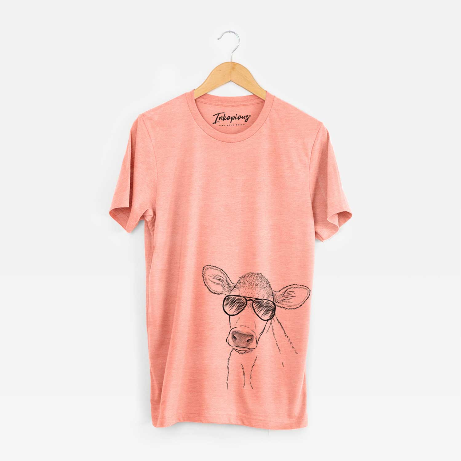 Aviator Malu the Cow - Unisex Crewneck