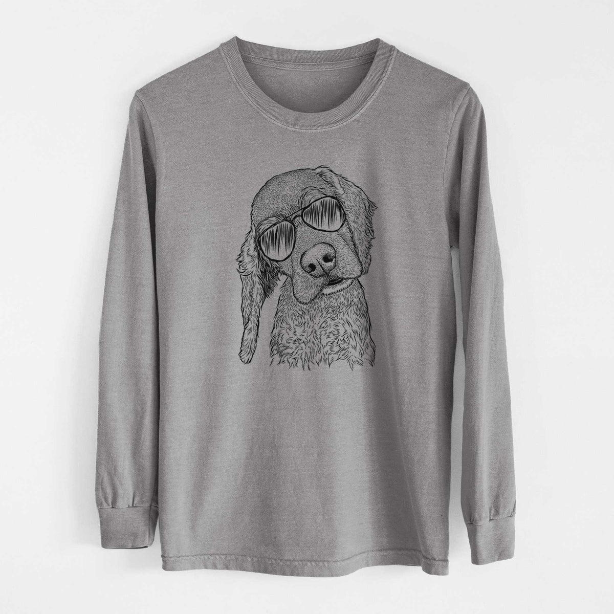 Aviators Mambo #5 the Cocker Spaniel - Heavyweight 100% Cotton Long Sleeve
