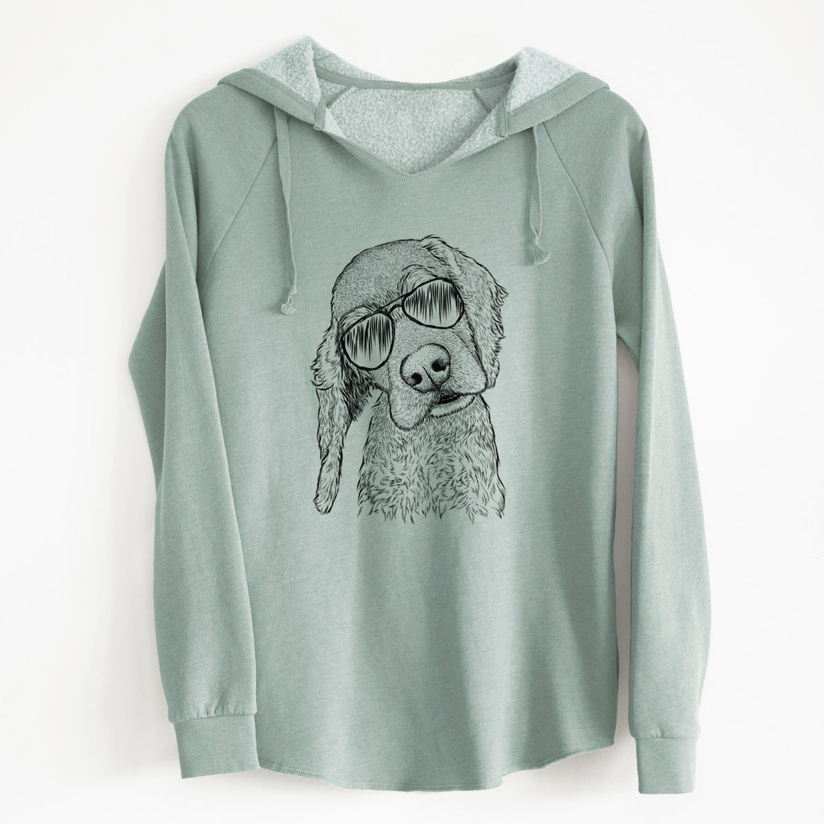 Aviator Mambo #5 the Cocker Spaniel - Cali Wave Hooded Sweatshirt