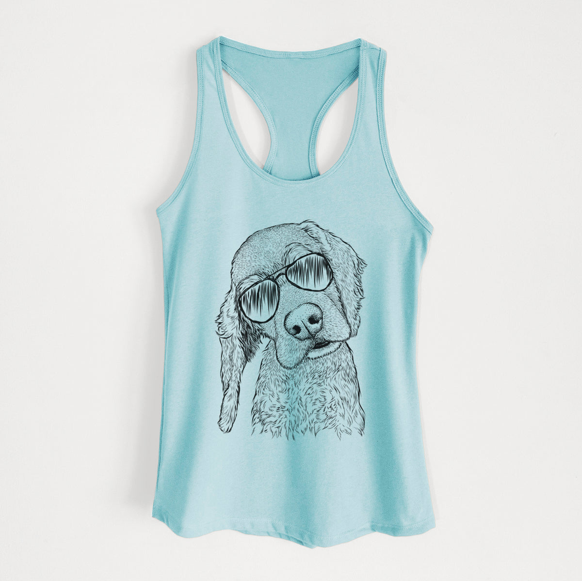 Mambo #5 the Cocker Spaniel - Women's Racerback Tanktop
