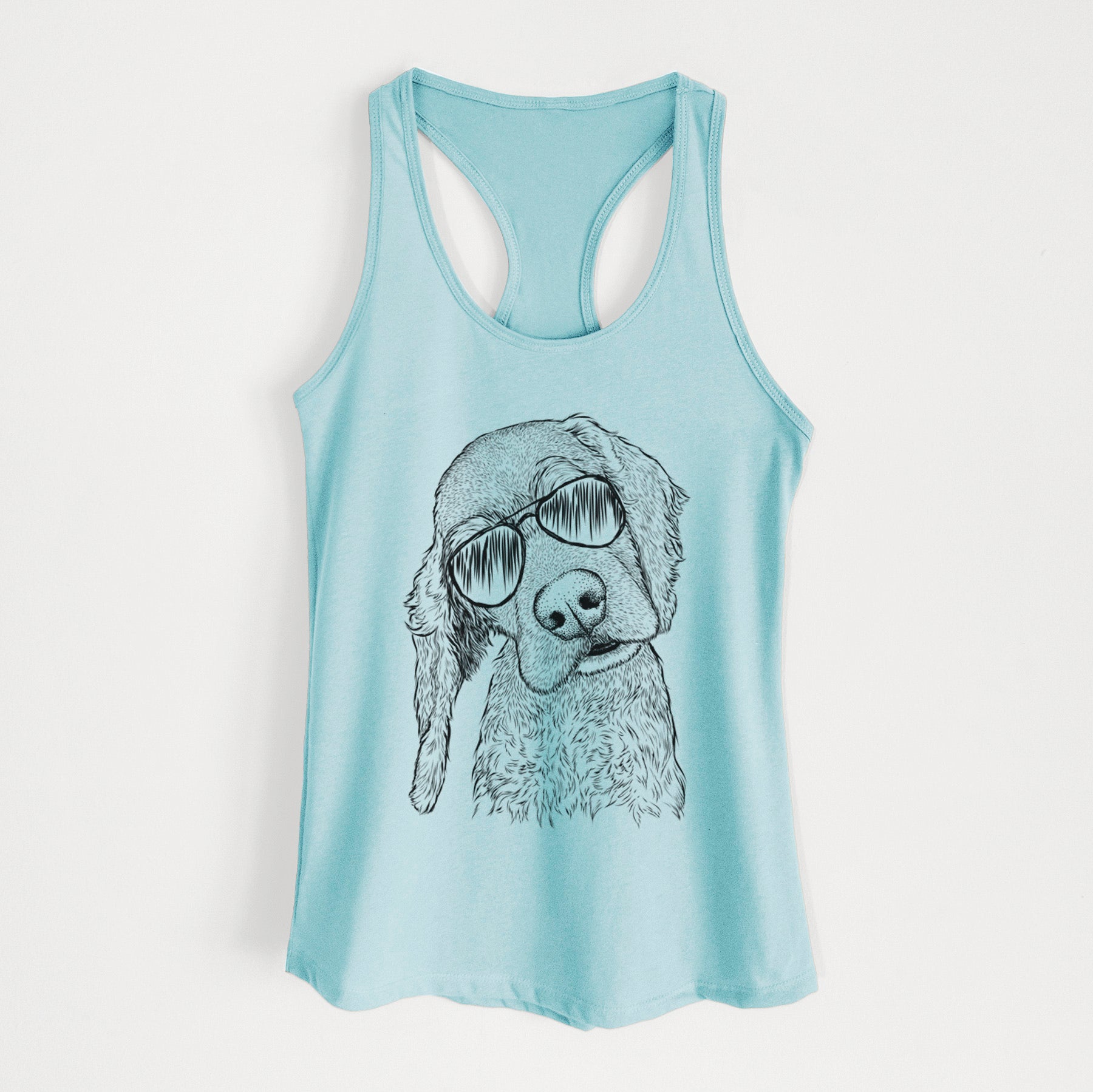 Mambo #5 the Cocker Spaniel - Women's Racerback Tanktop