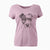 Aviator Manchi the Pitbull Mix - Women's V-neck Shirt