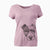 Aviator Manchi the Pitbull Mix - Women's V-neck Shirt